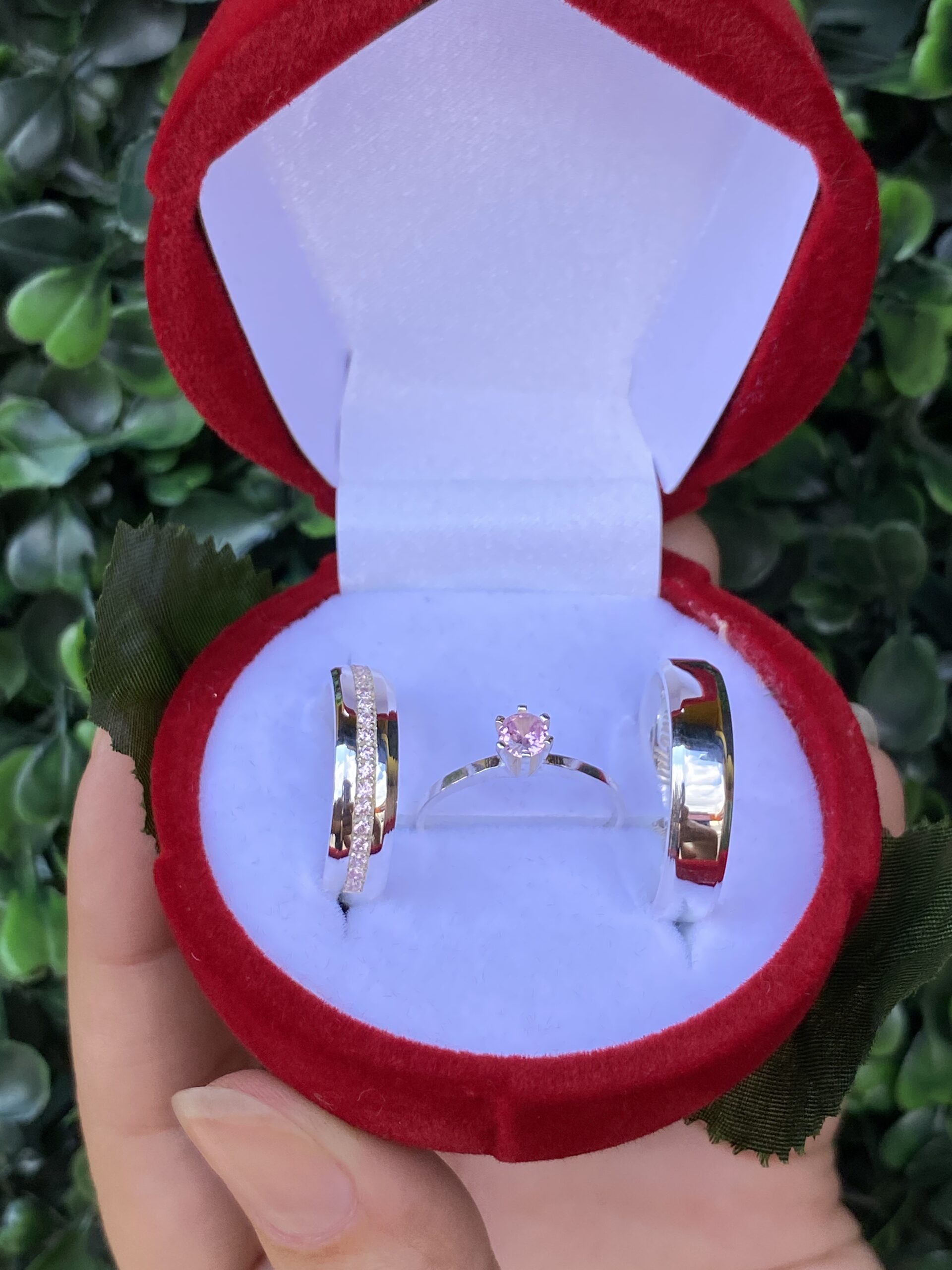 Par de aliança 5mm em prata - Imagem 4