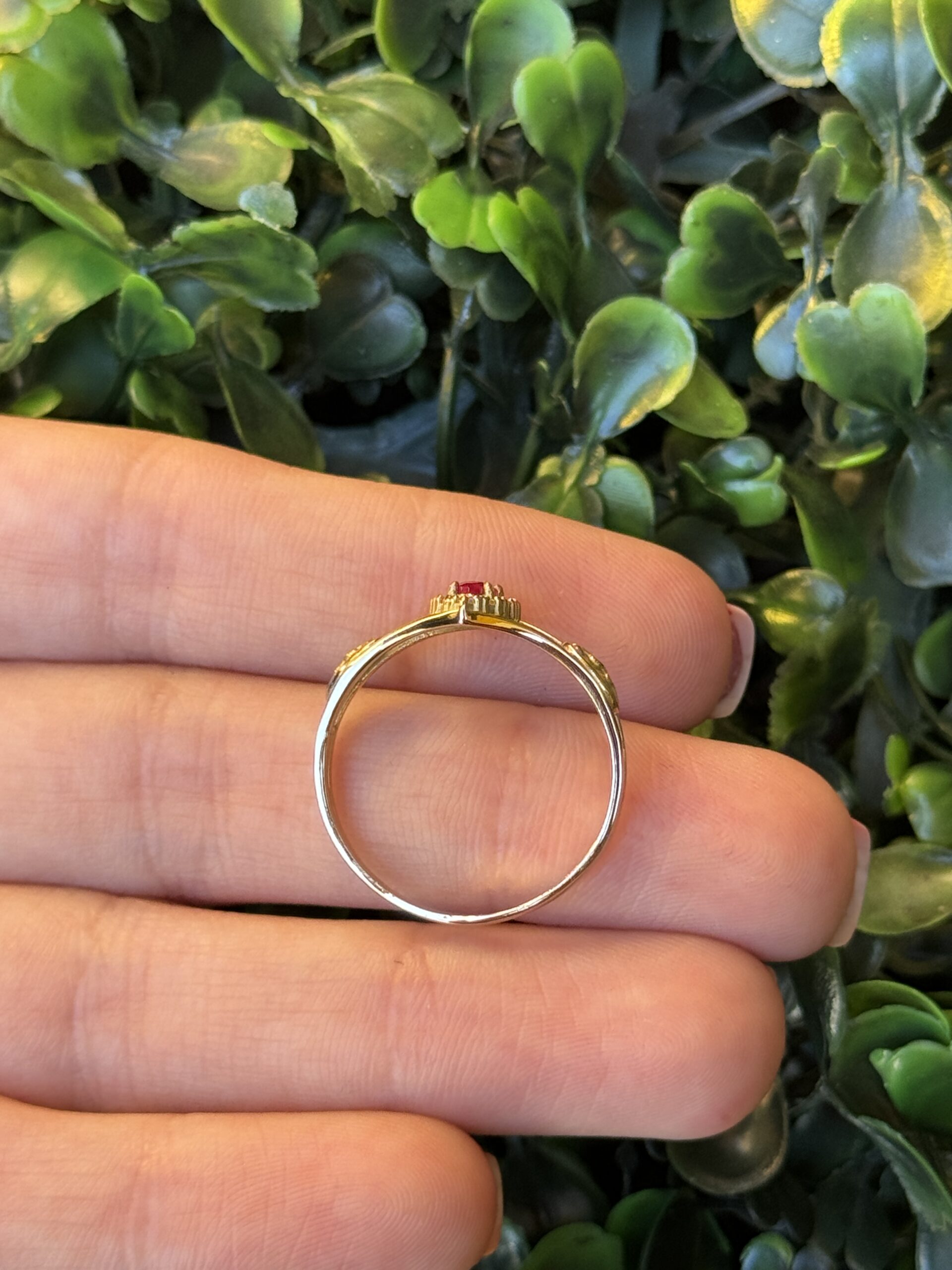 Anel de formatura em ouro 18k - Imagem 7