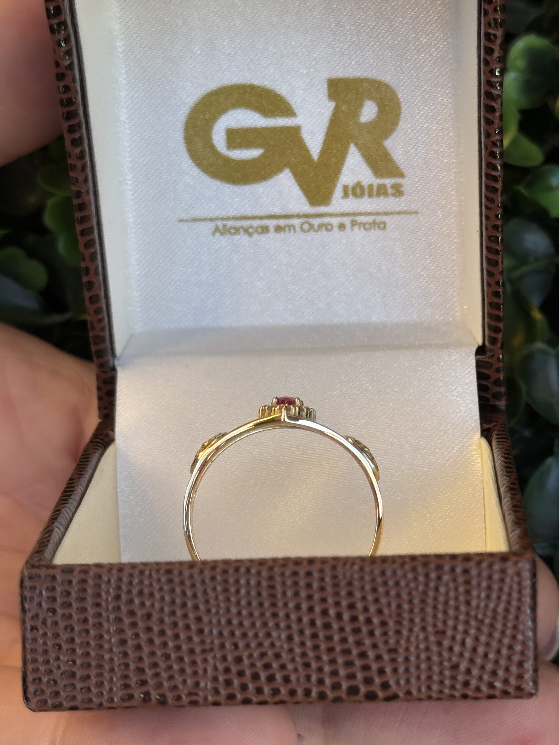 Anel de formatura em ouro 18k - Imagem 4