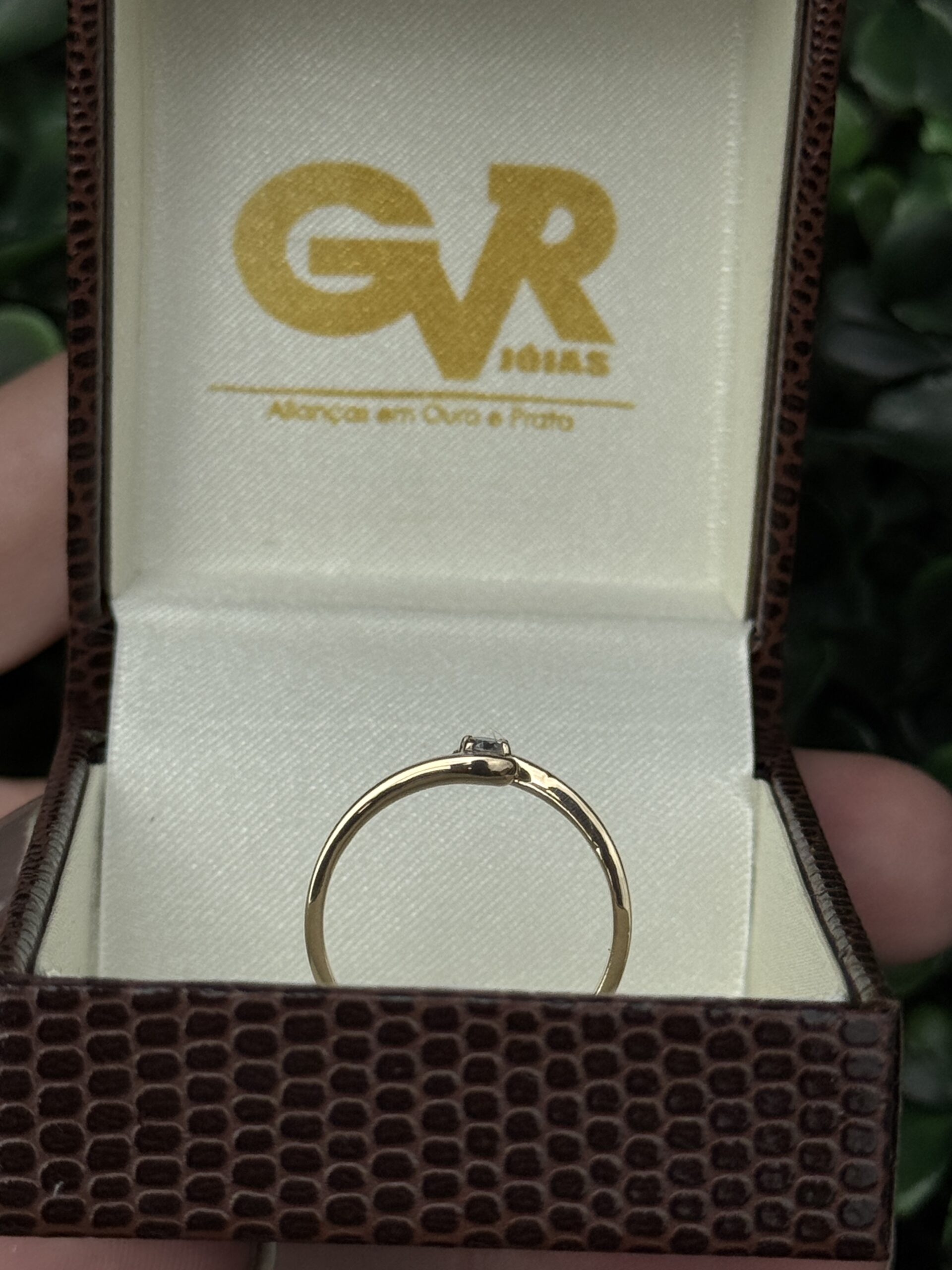 Solitário em ouro 18k - Imagem 3