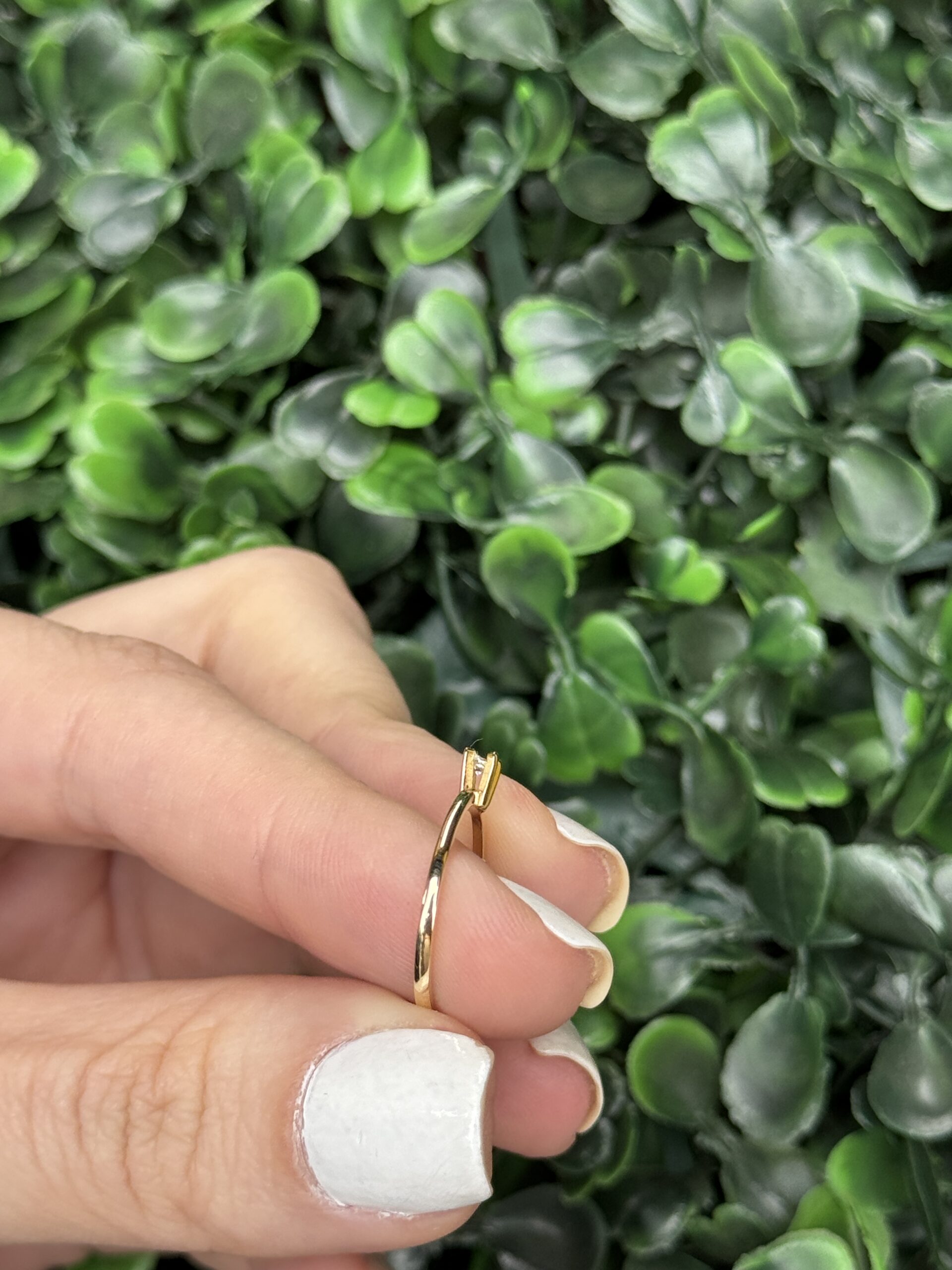 Solitário em ouro 18k - Imagem 6