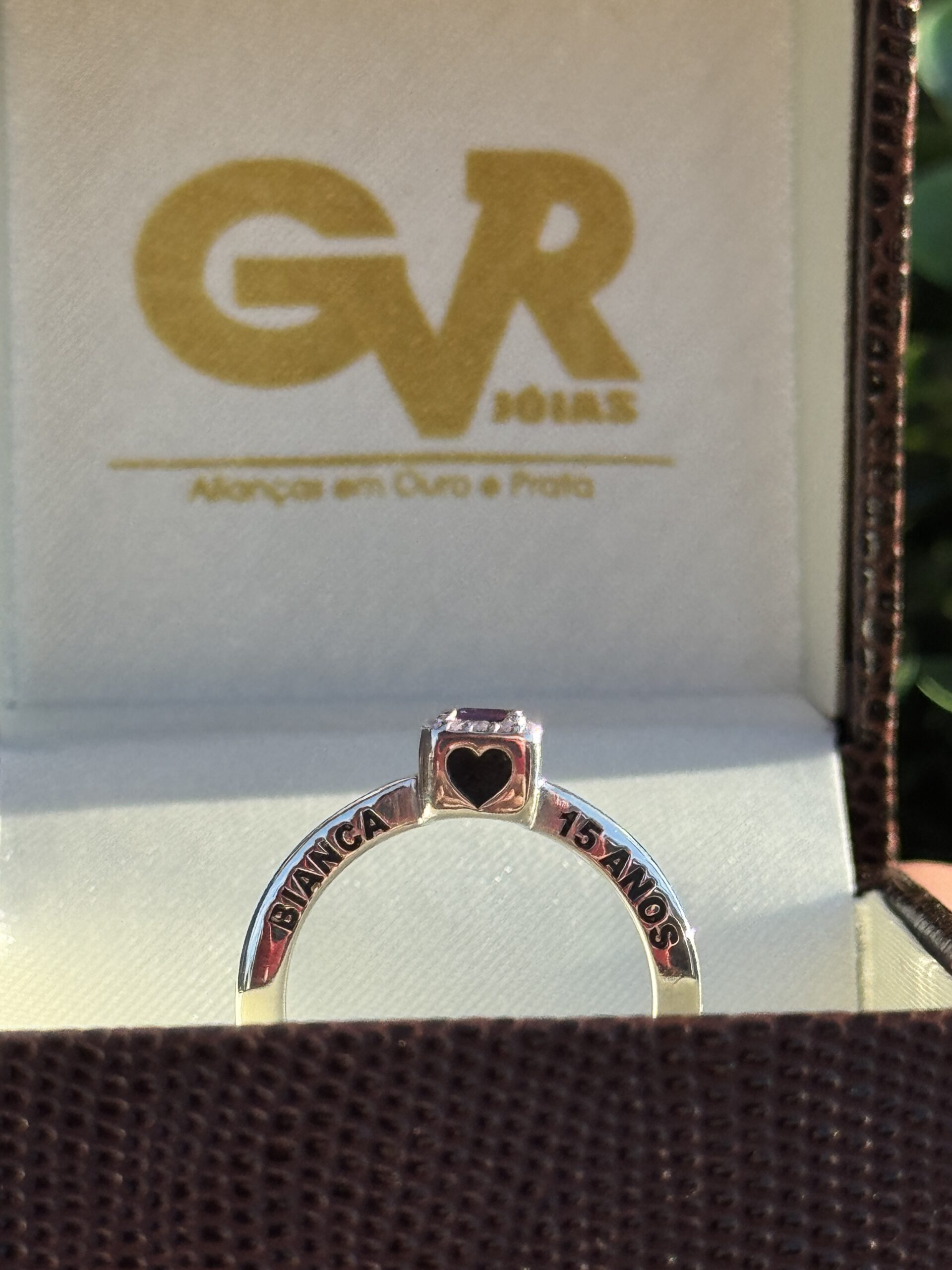 Anéis 15 anos em prata - Imagem 9