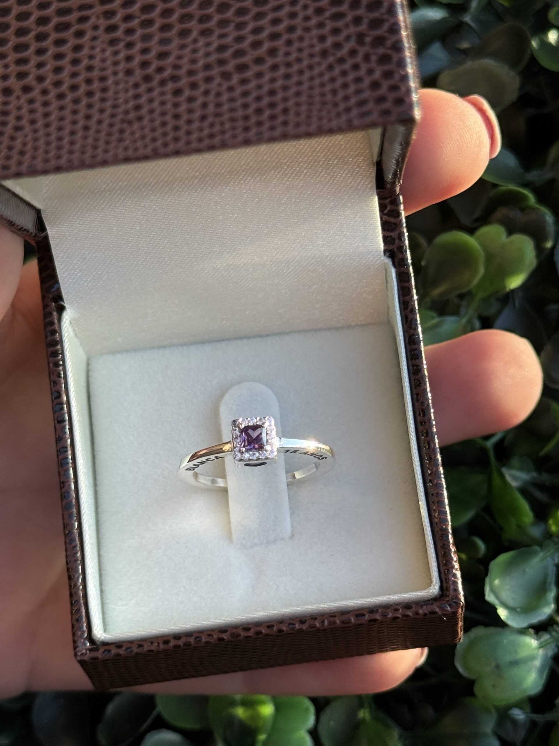 Anéis 15 anos em prata - Imagem 8