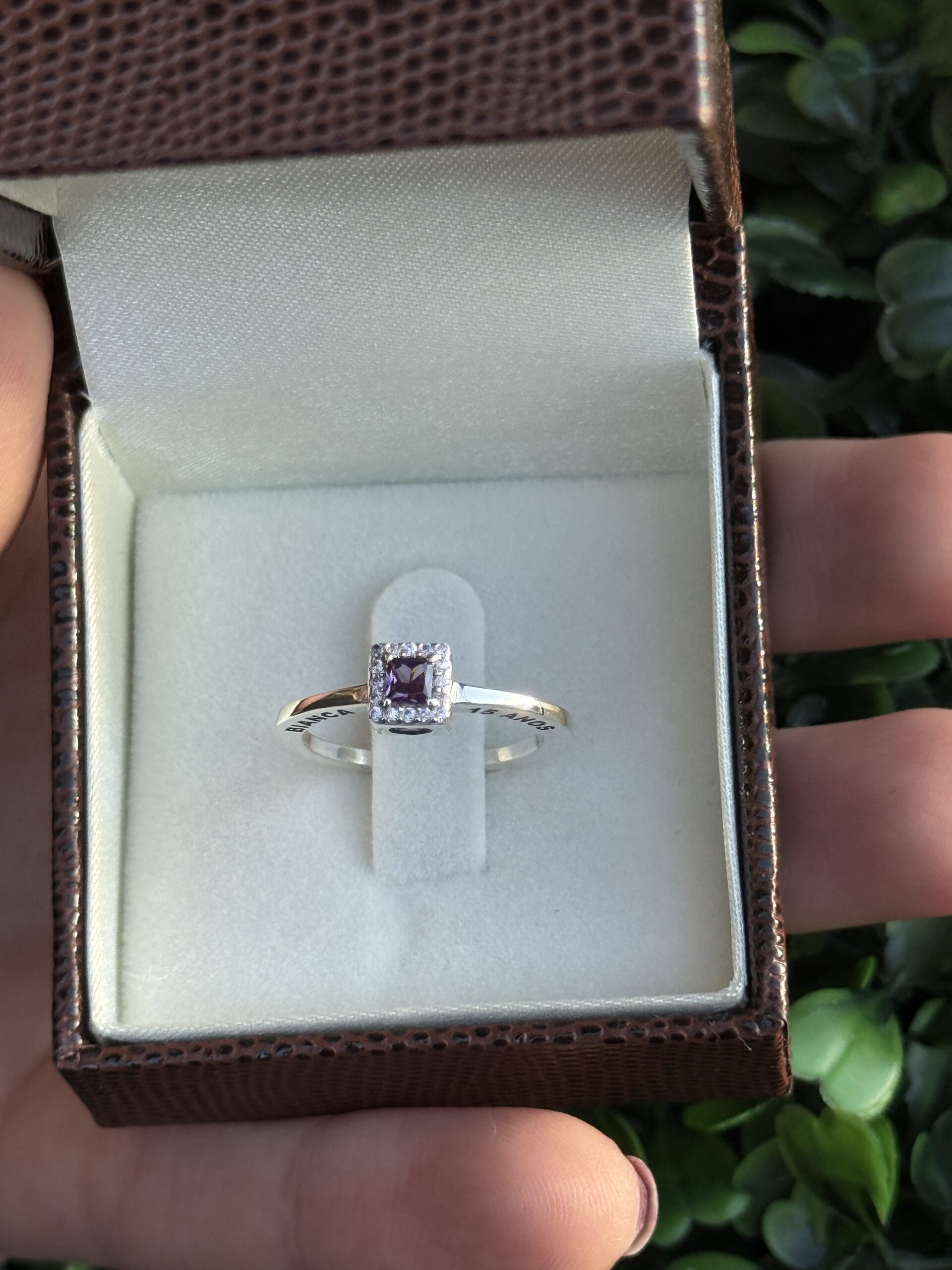 Anéis 15 anos em prata - Imagem 5