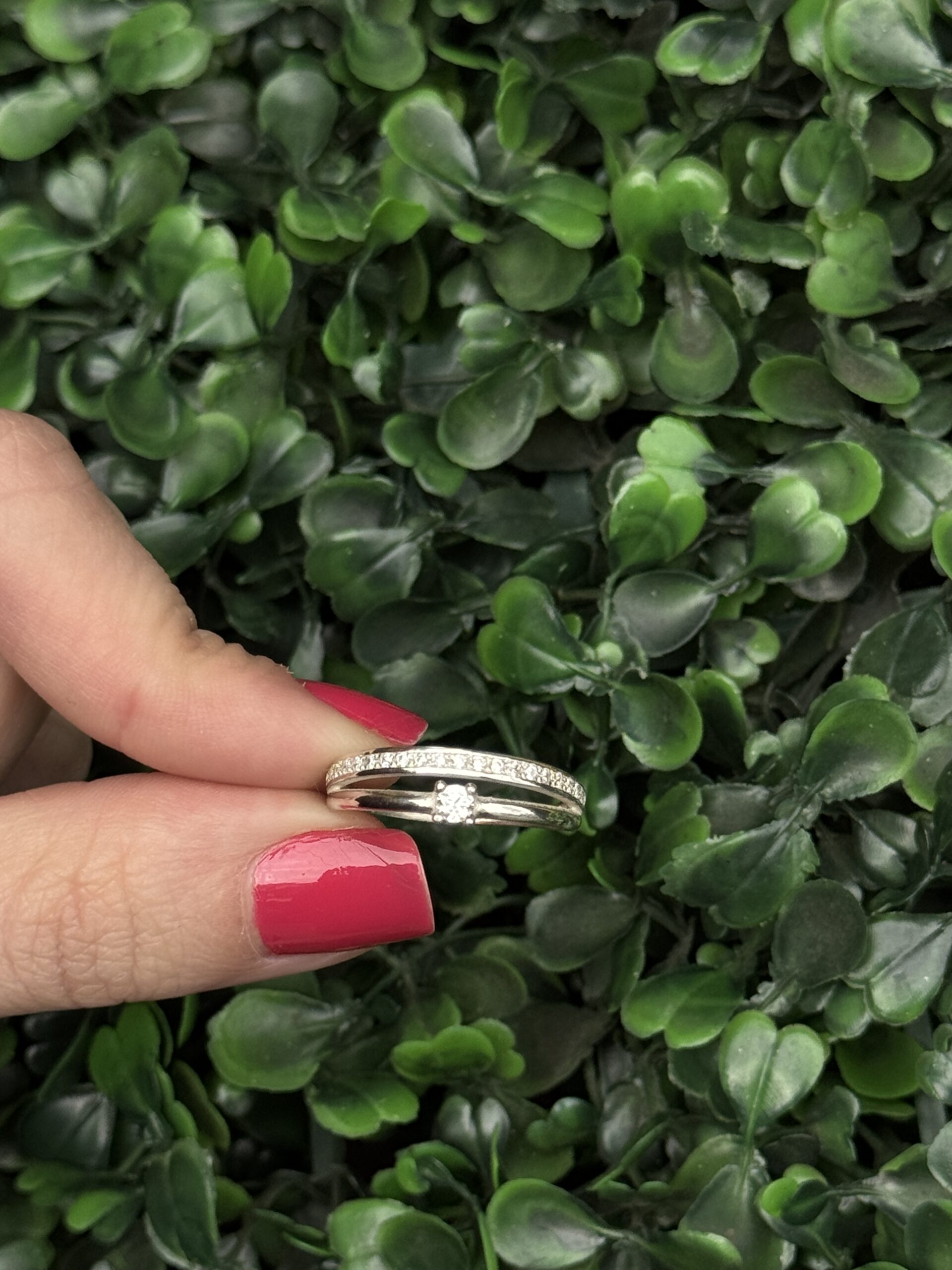 Solitário aparador em prata - Imagem 7