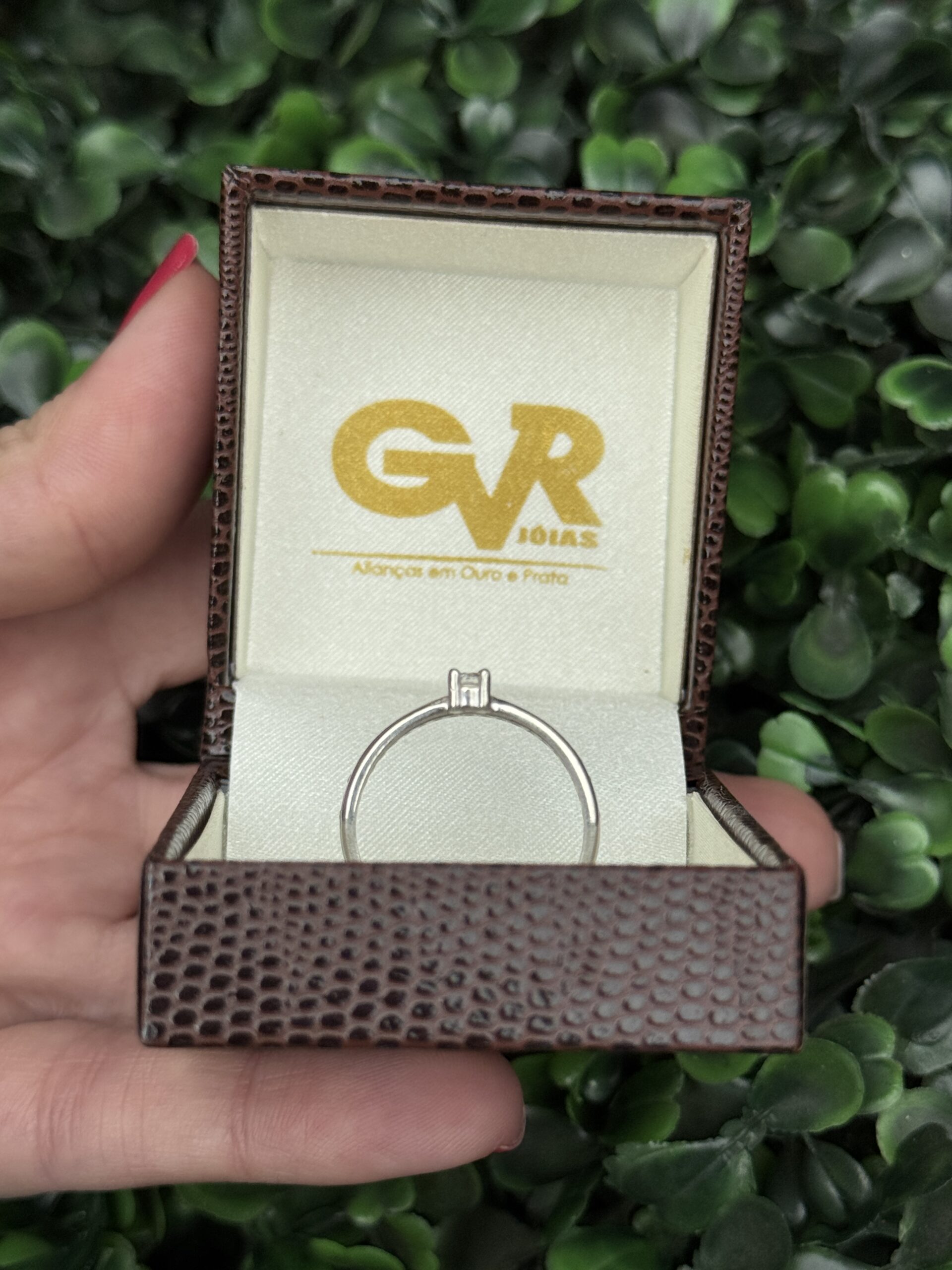 Solitário aparador em prata - Imagem 3