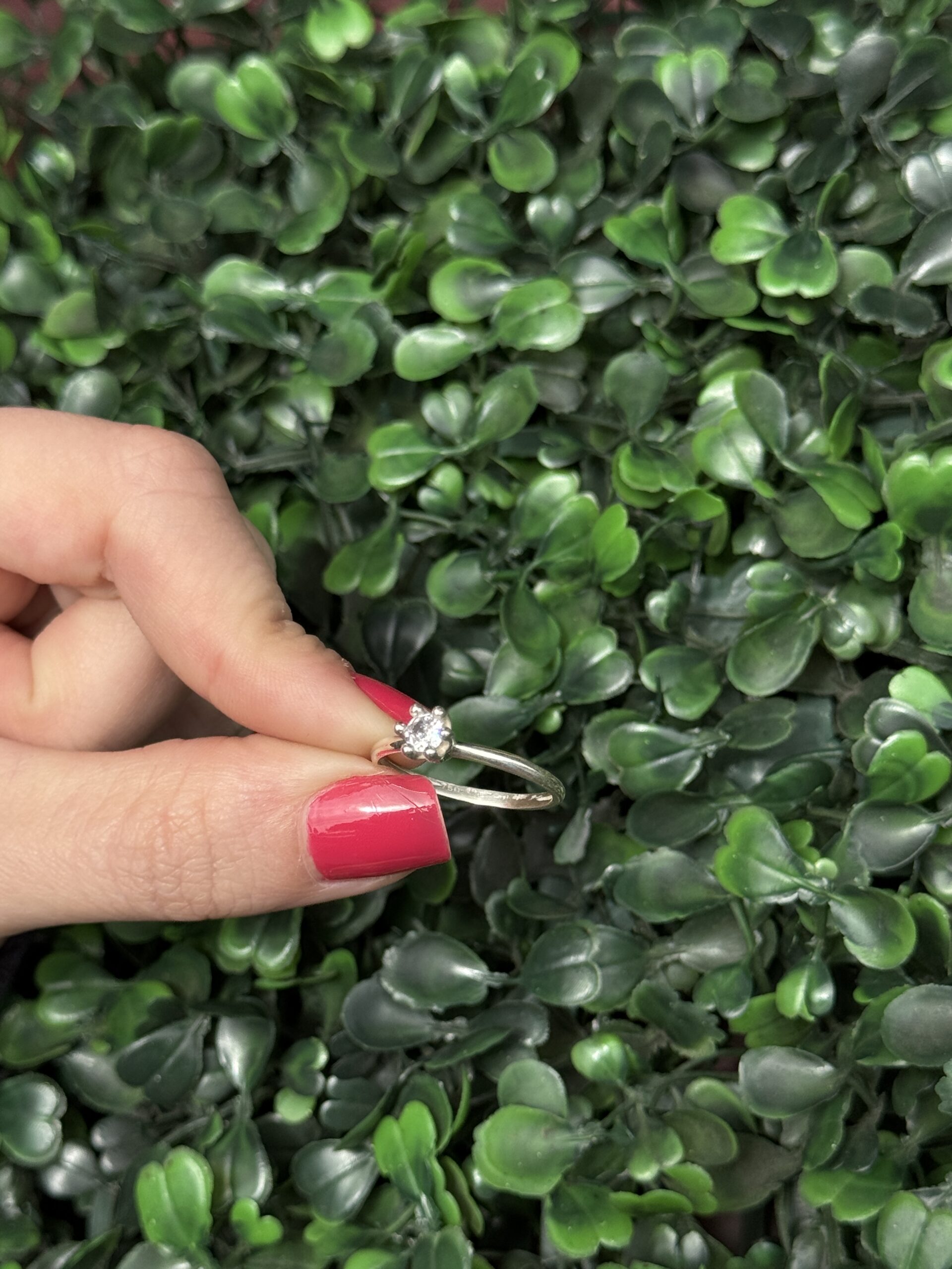 Solitário em prata - Imagem 6