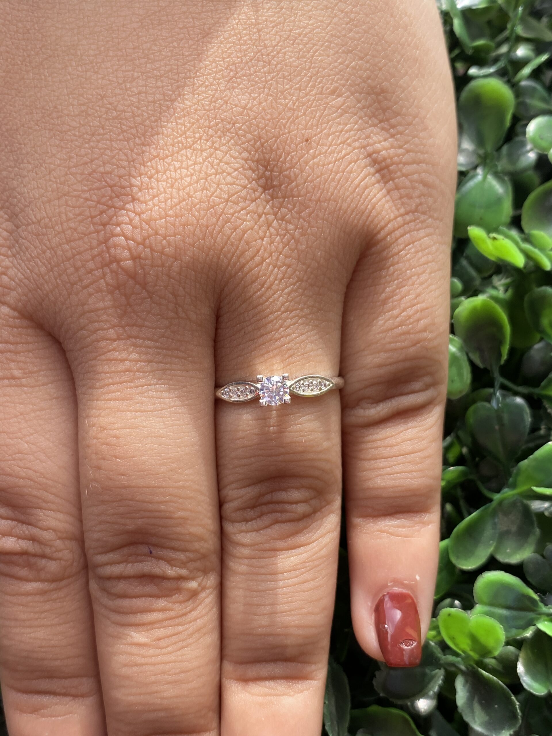 Solitário em prata libélula - Imagem 3