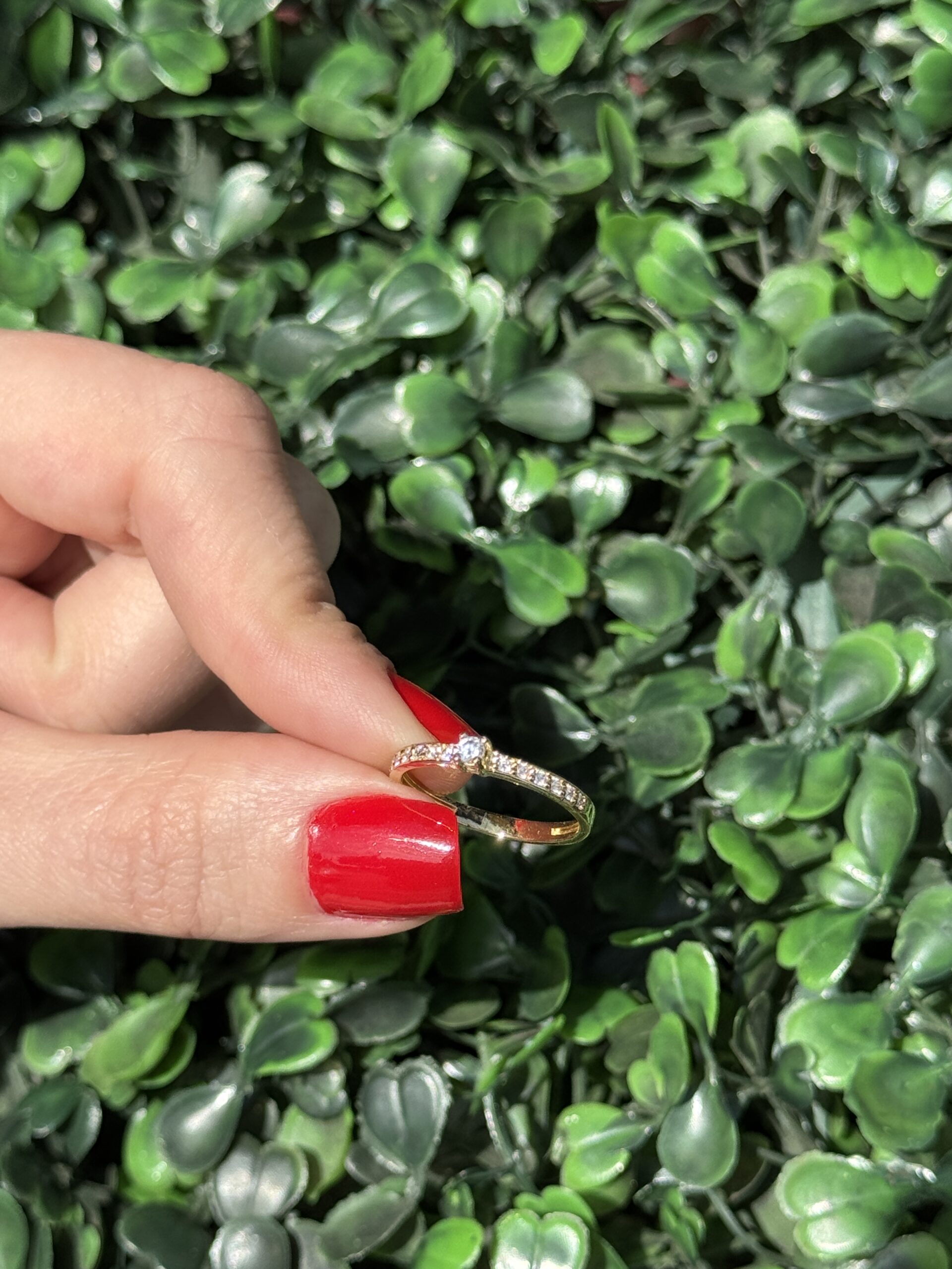 Solitário em ouro 18k - Imagem 6