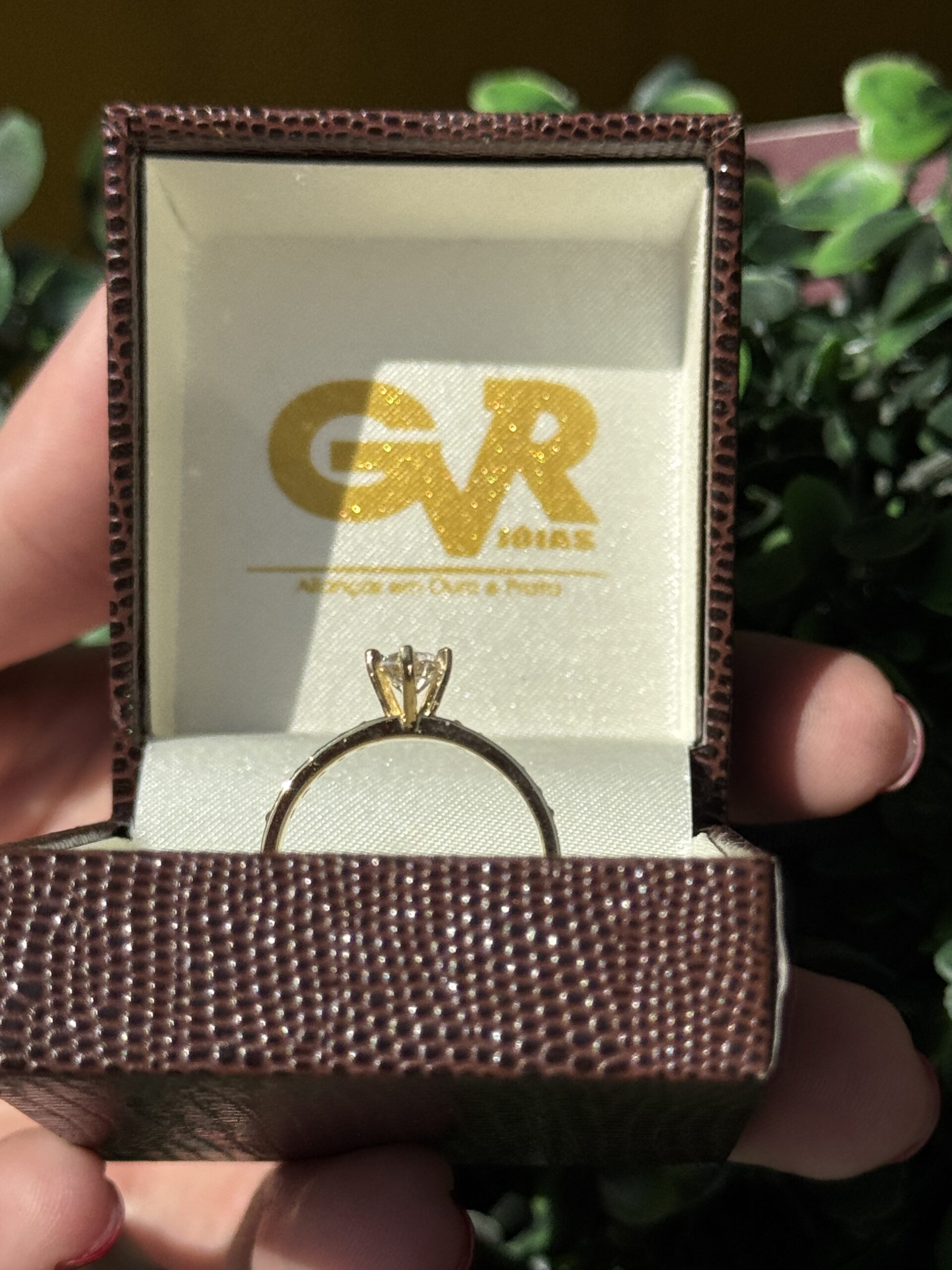 Solitário em ouro 18k - Imagem 2