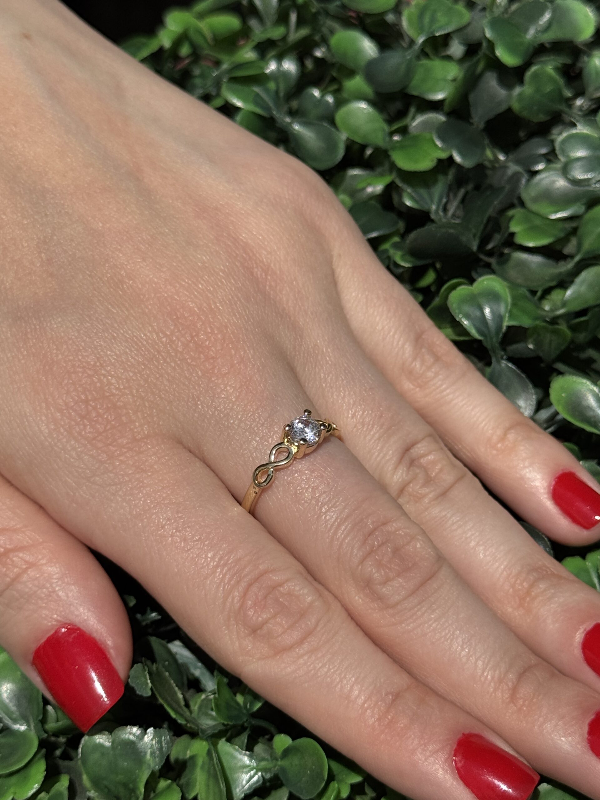 Solitário em ouro 18k - Imagem 5