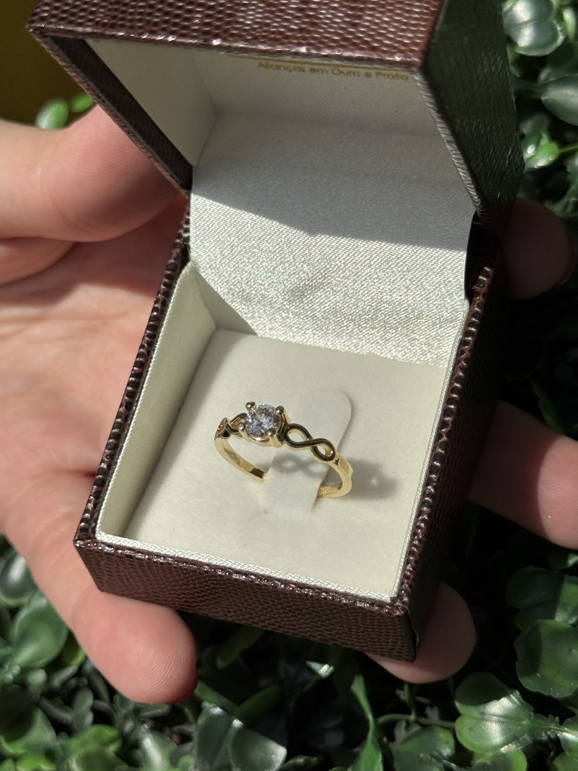 Solitário em ouro 18k - Imagem 4