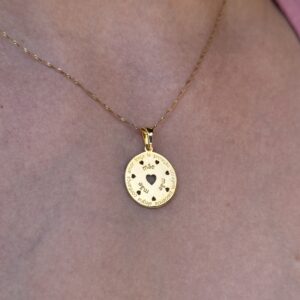 Pingente mãe é tudo em ouro 18k