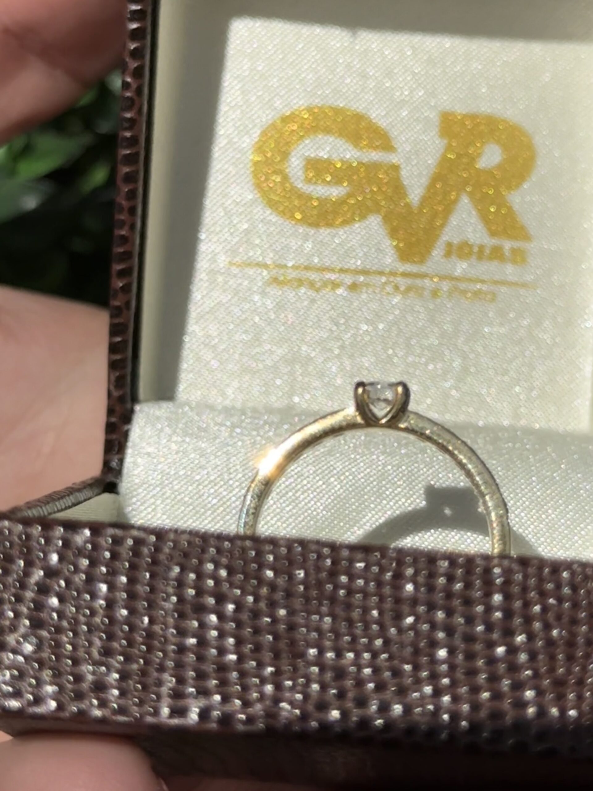 Solitário em ouro 18k - Imagem 2