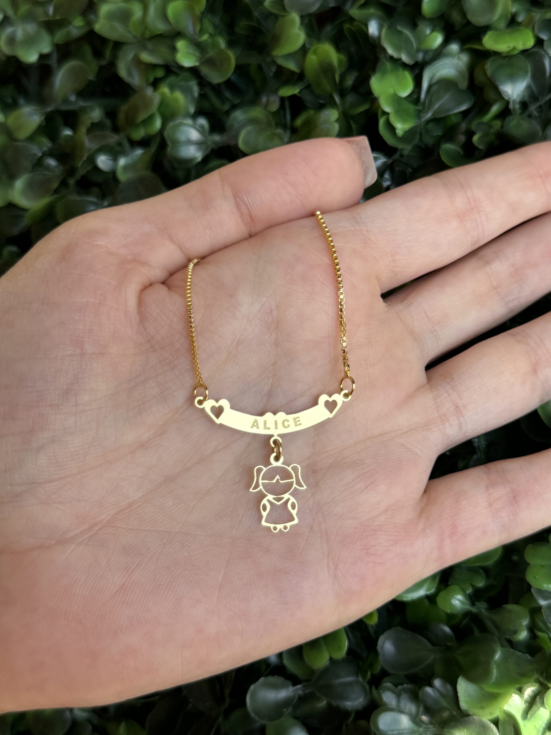 Pingente canga simples em ouro 18k - coração - Imagem 3