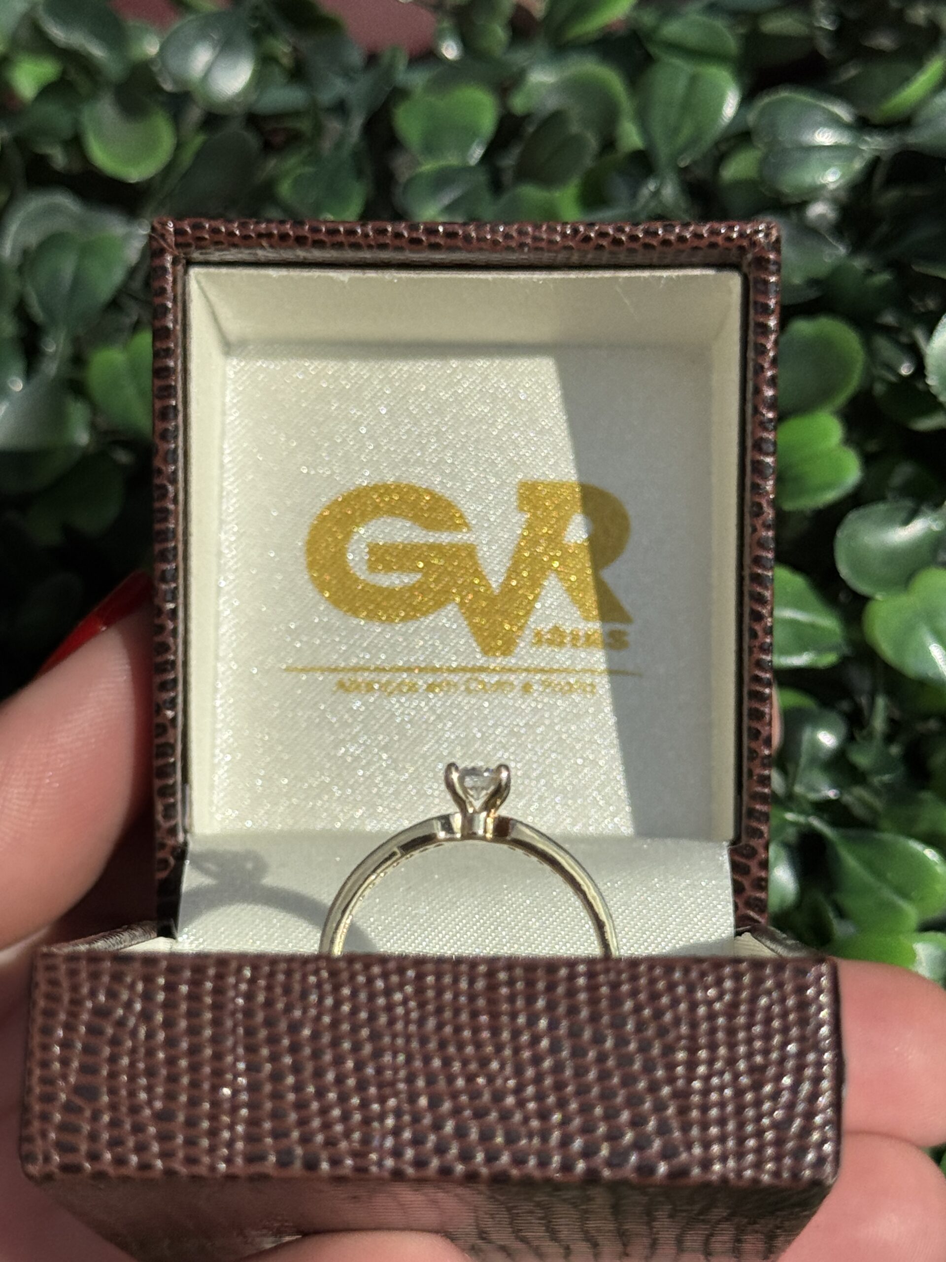 Solitário em ouro 18k - Imagem 3