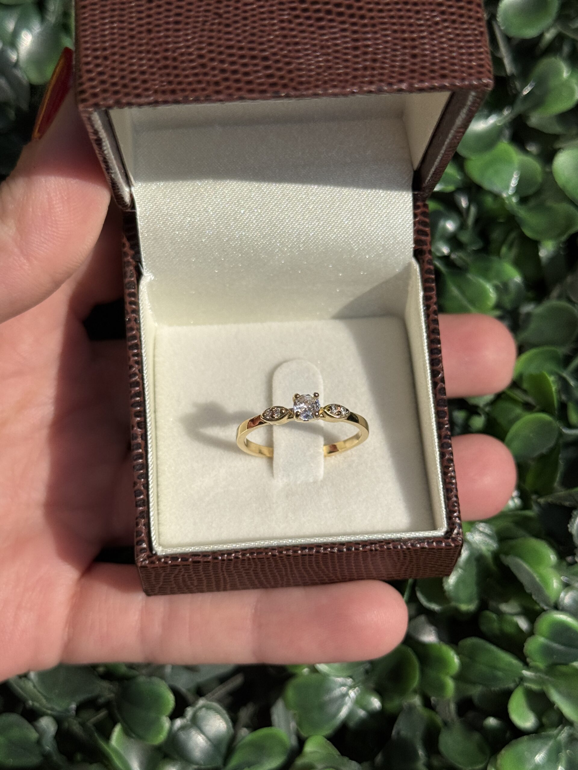 Solitário em ouro 18k - Imagem 4