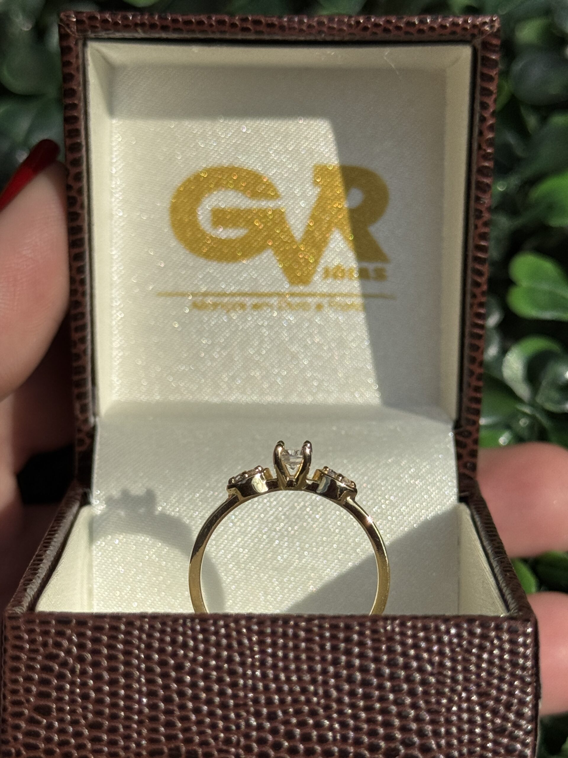 Solitário em ouro 18k - Imagem 2