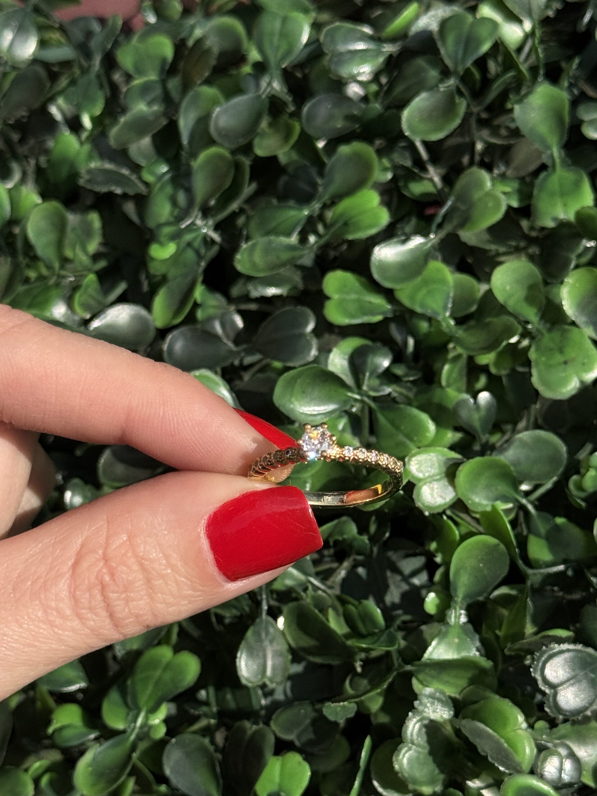 Solitário em ouro 18k - Imagem 6