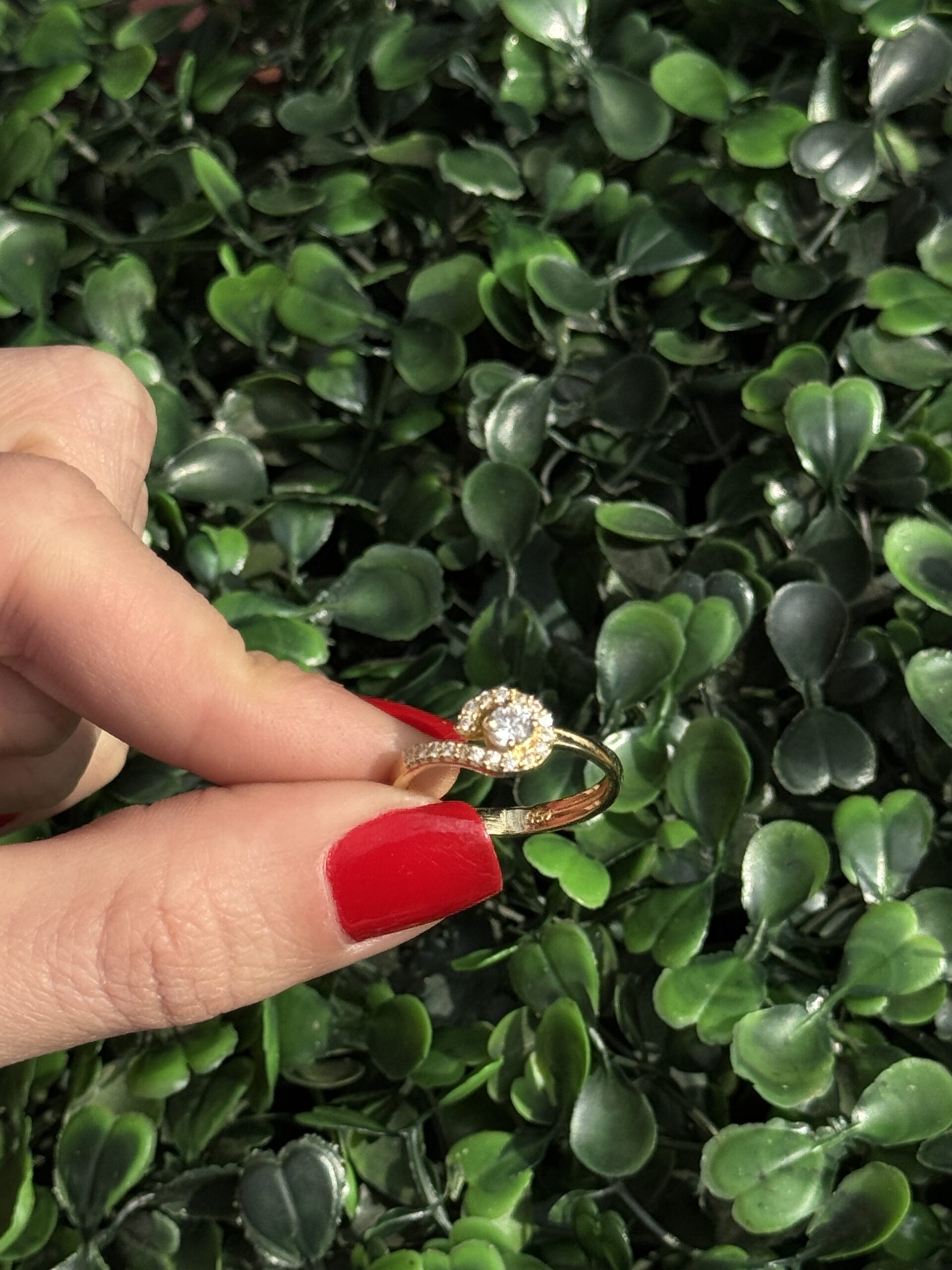 Solitário em ouro 18k - Imagem 7