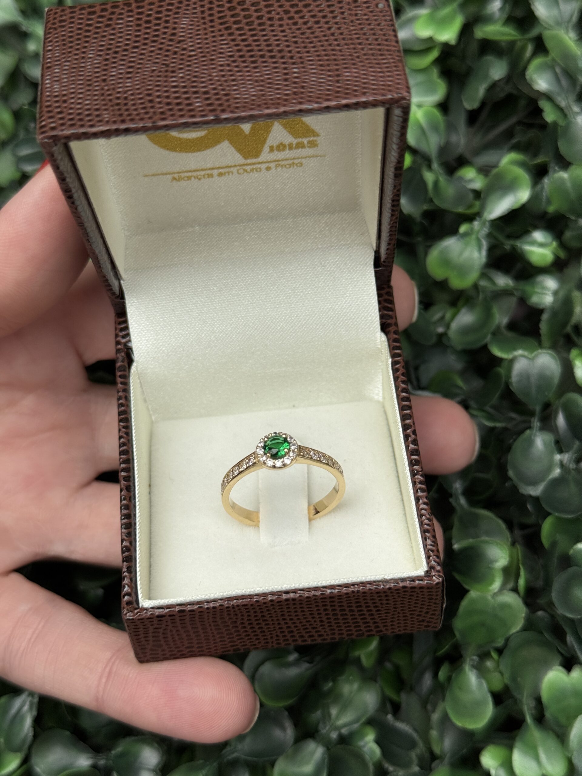 Solitário em ouro 18k - Imagem 7