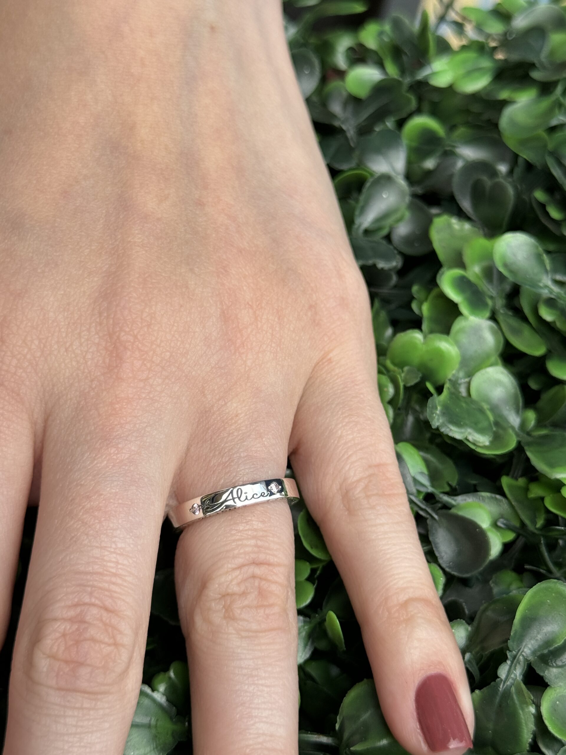 Anel em prata - Nascimento - Imagem 5