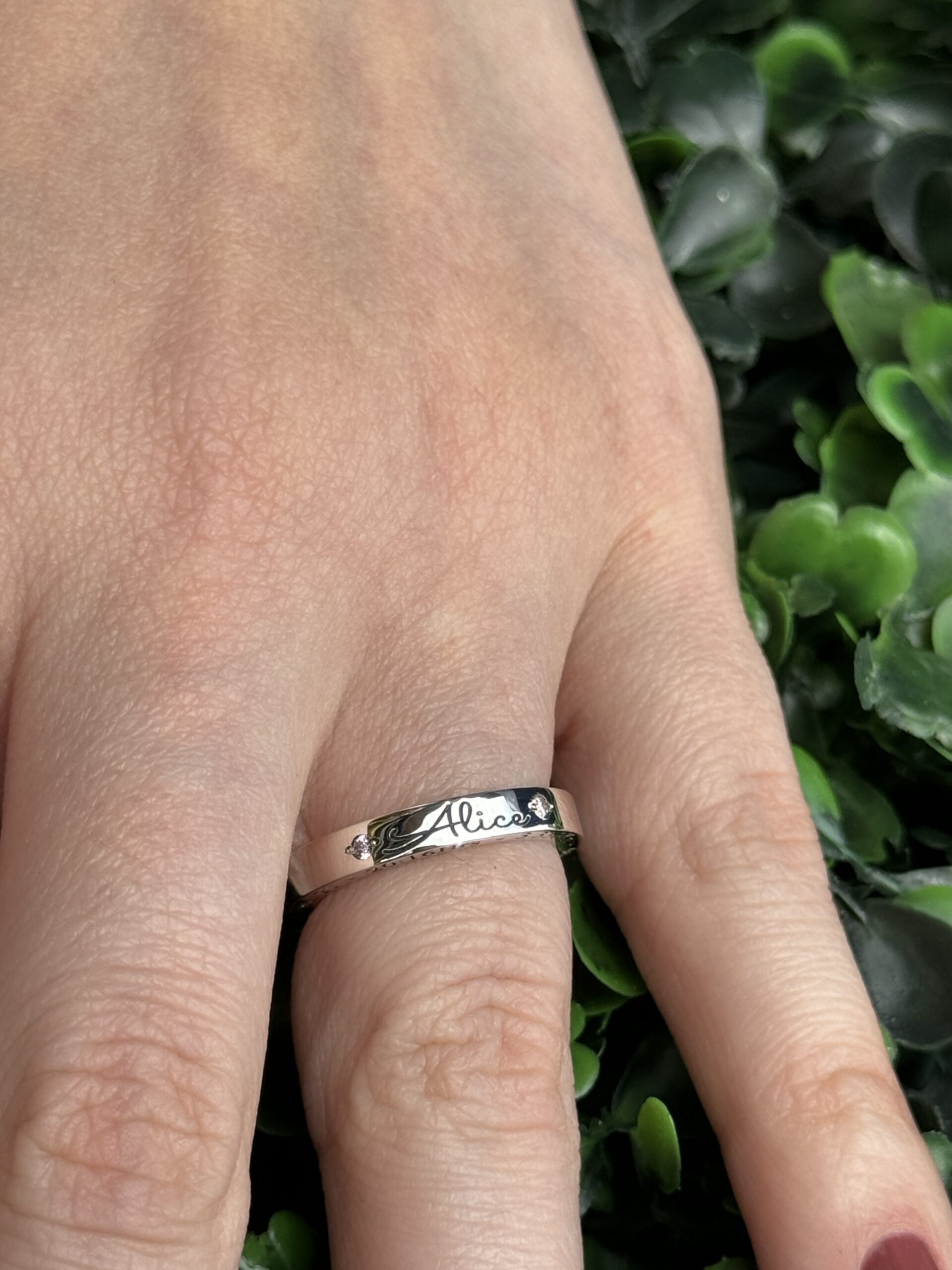 Anel em prata - Nascimento - Imagem 4