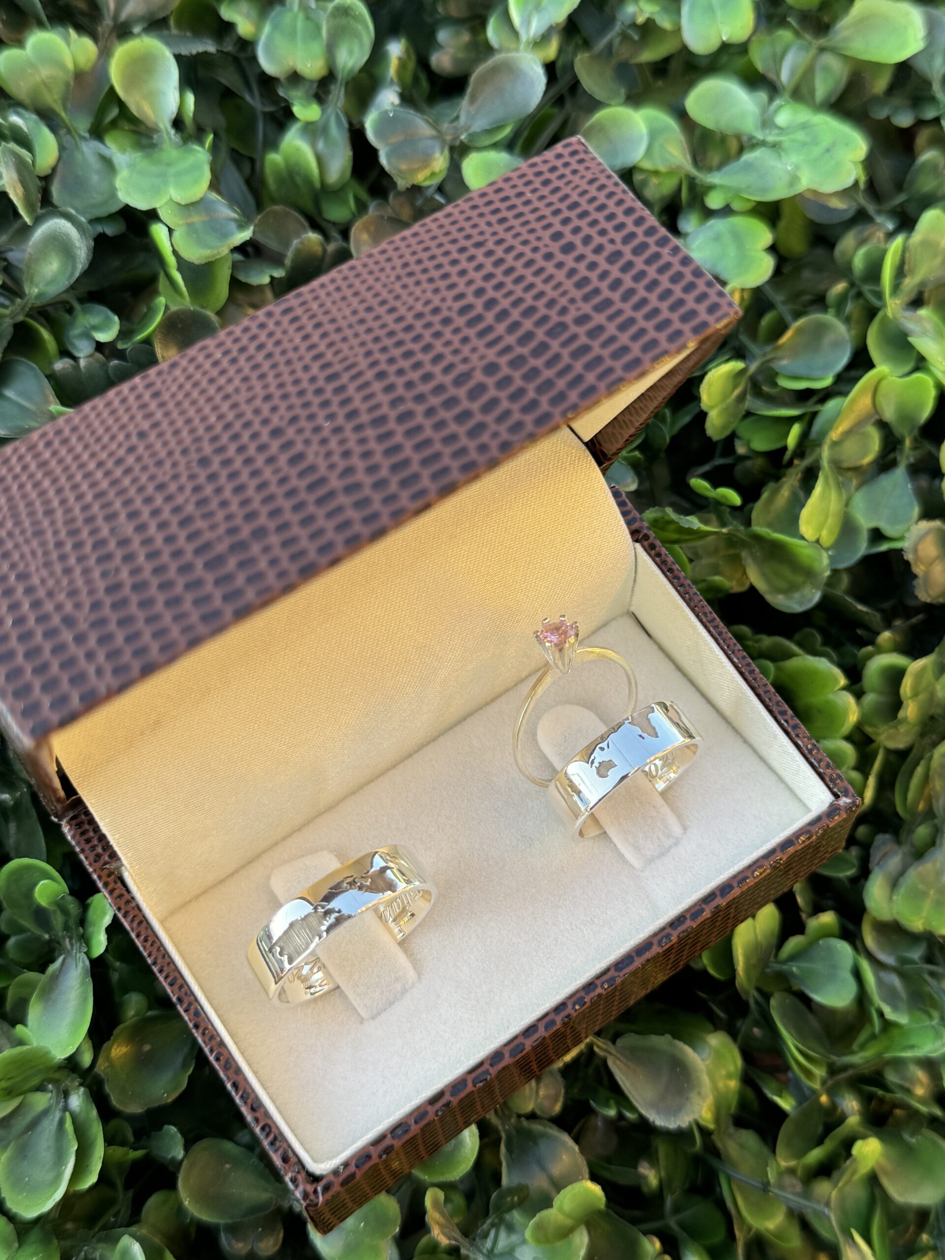 Par de aliança 6mm em prata - Imagem 12