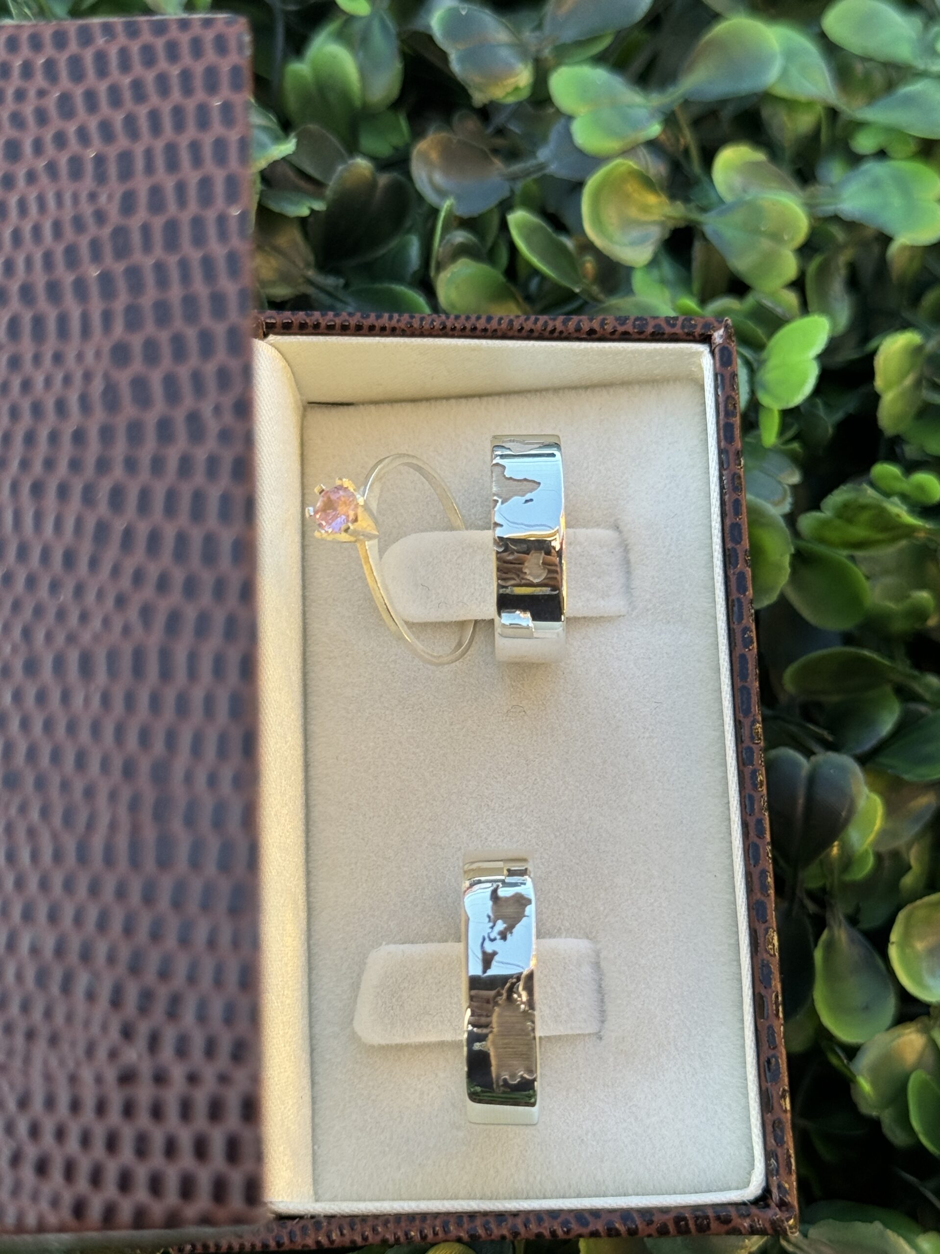 Par de aliança 6mm em prata - Imagem 11