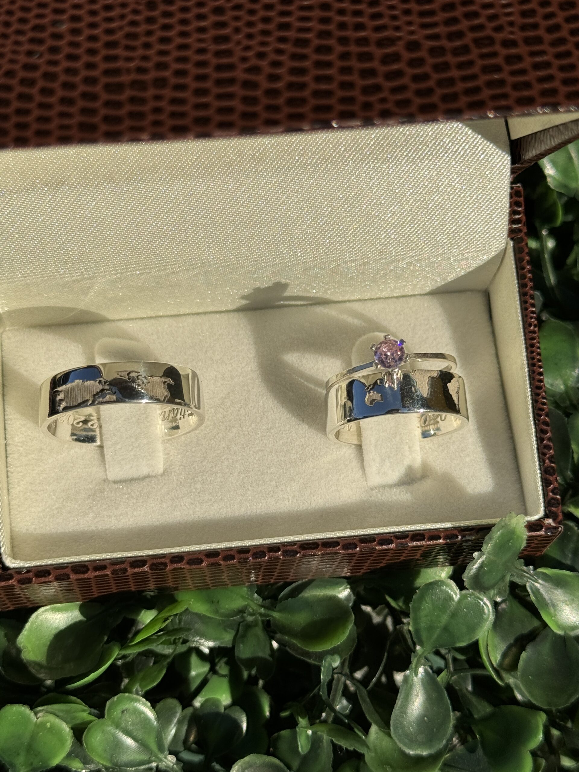 Par de aliança 6mm em prata - Imagem 4