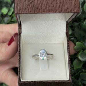 Anel de formatura em prata