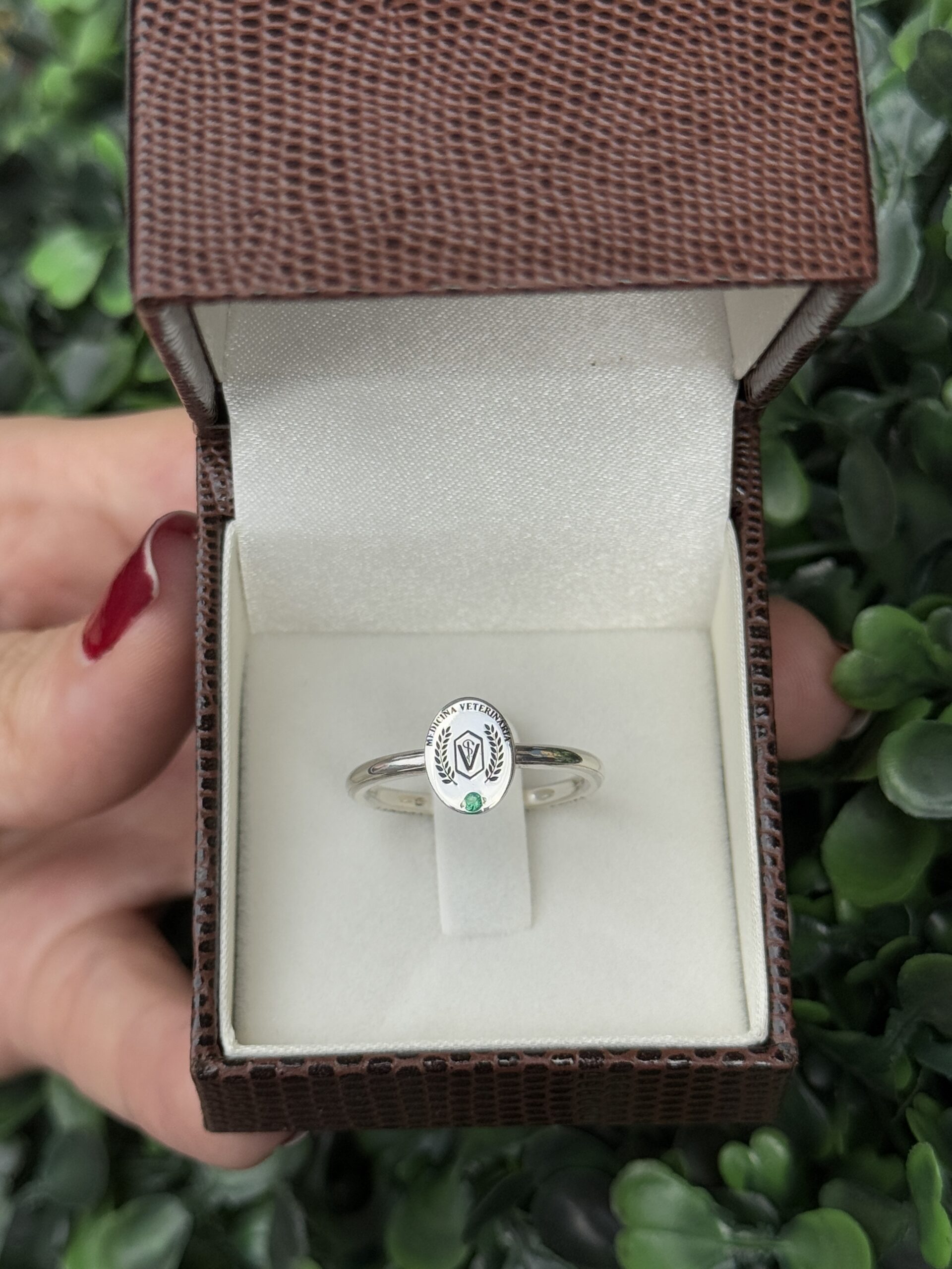 Anel de formatura em prata - Imagem 3