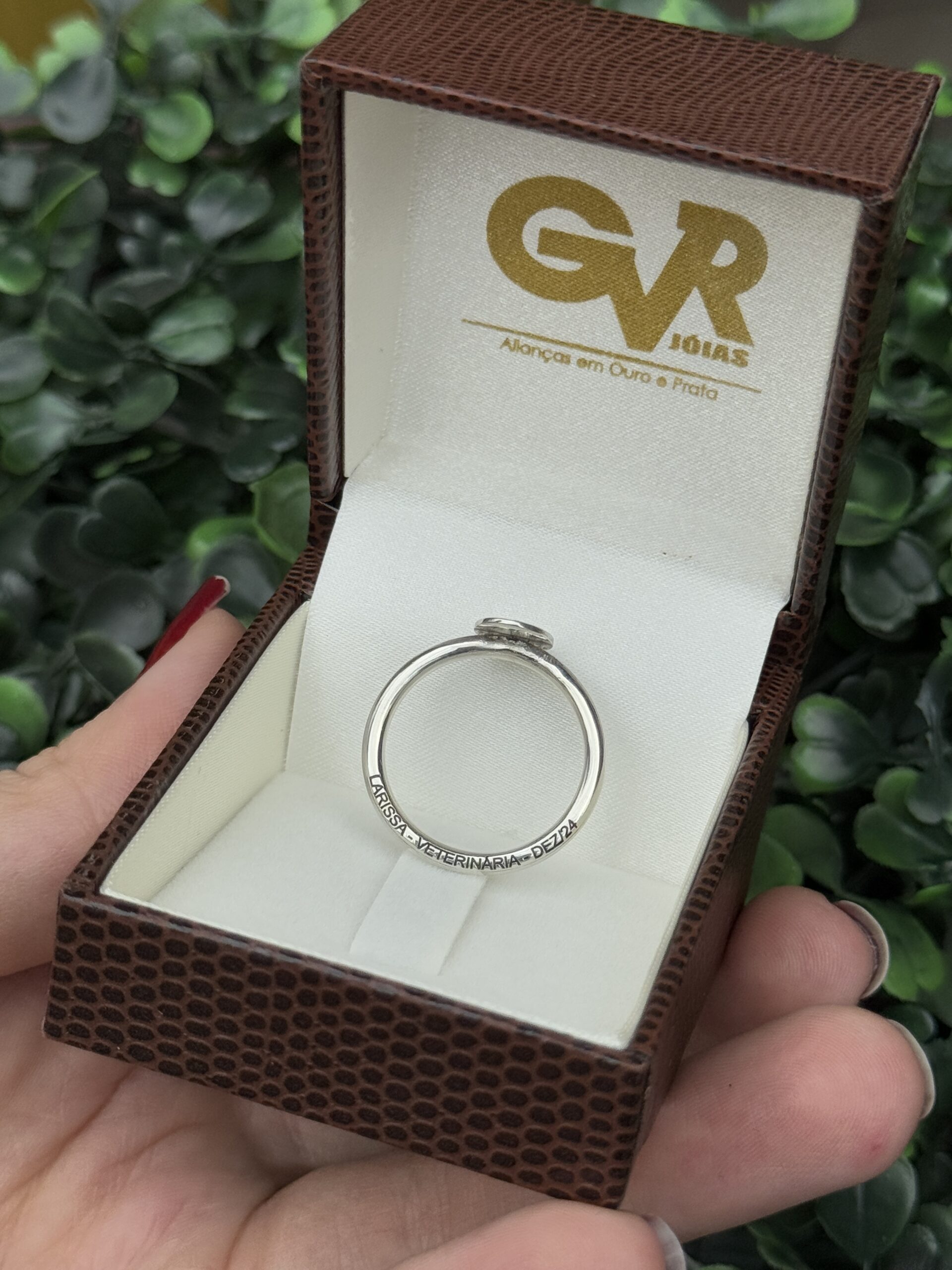 Anel de formatura em prata - Imagem 2