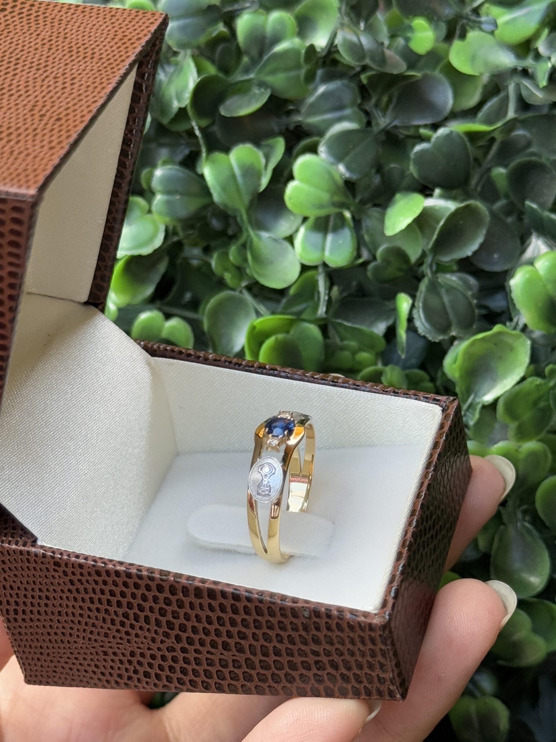 Anel de formatura em ouro 18k - Imagem 6