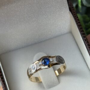 Anel de formatura em ouro 18k
