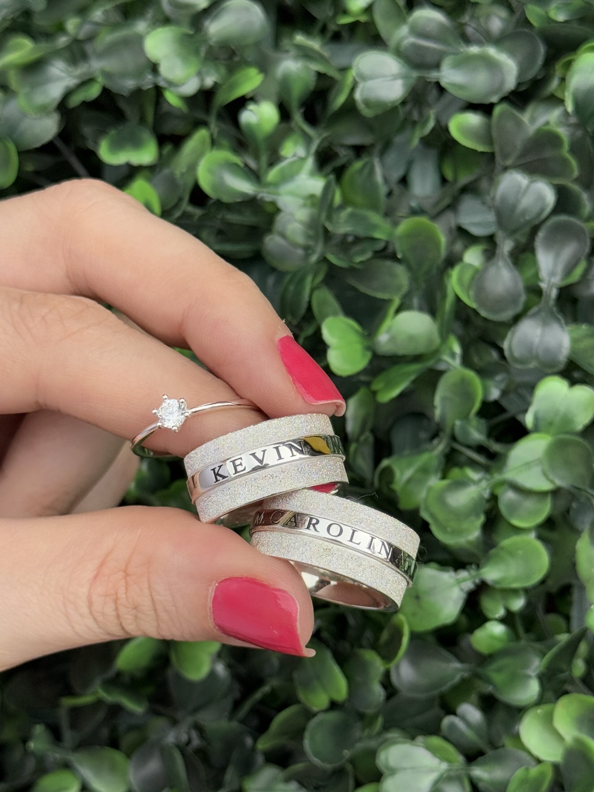 Aliança em prata - Imagem 6