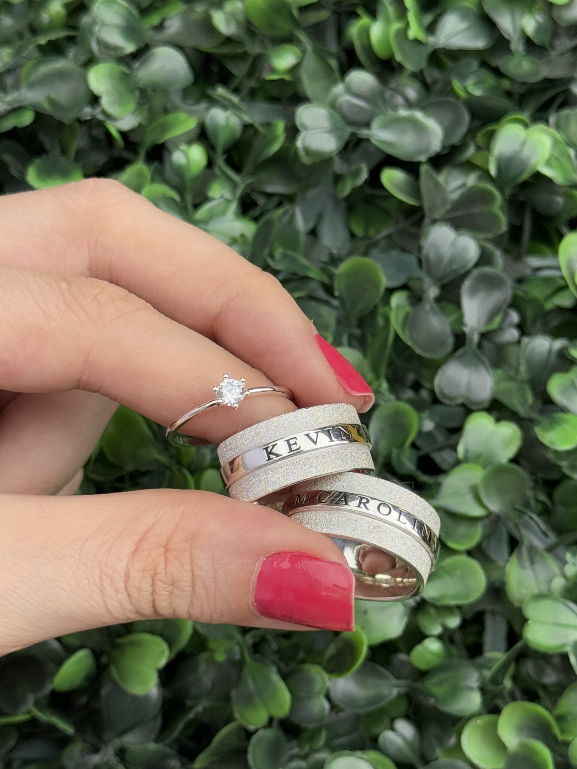 Aliança em prata - Imagem 5