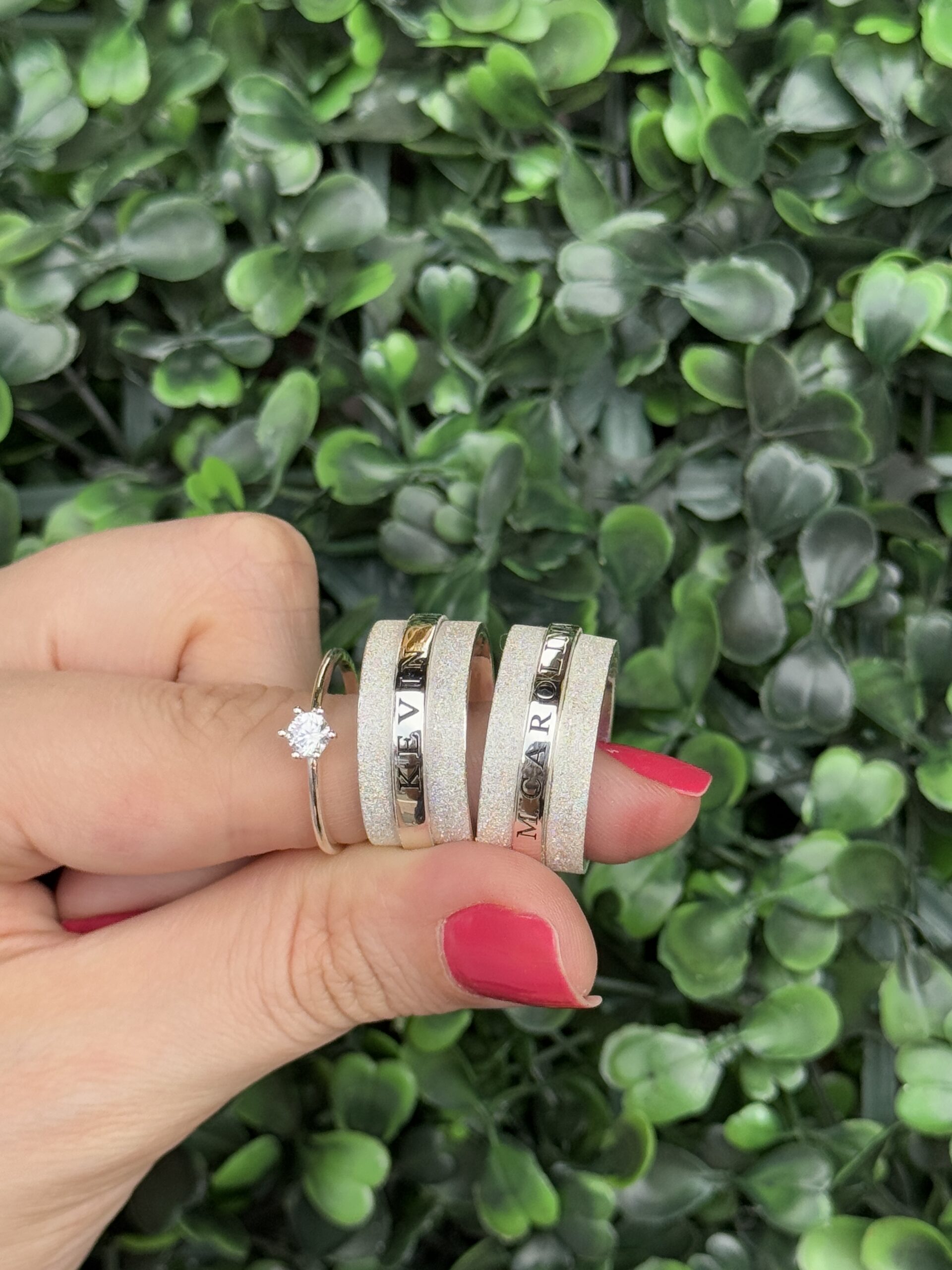 Aliança em prata - Imagem 4