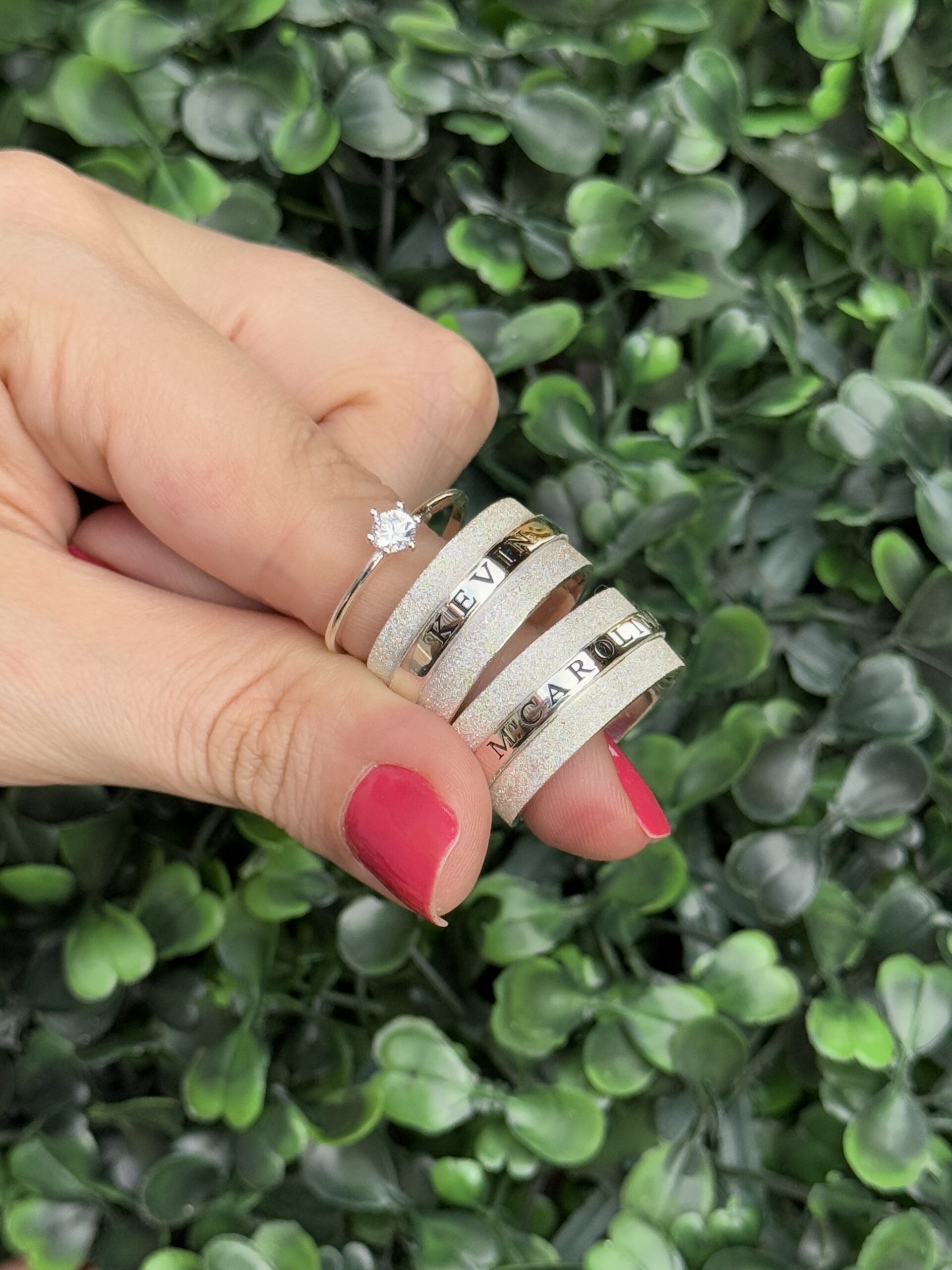 Aliança em prata - Imagem 3