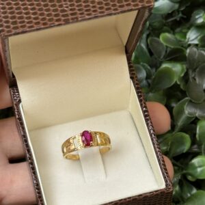 Anel de formatura em ouro 18k