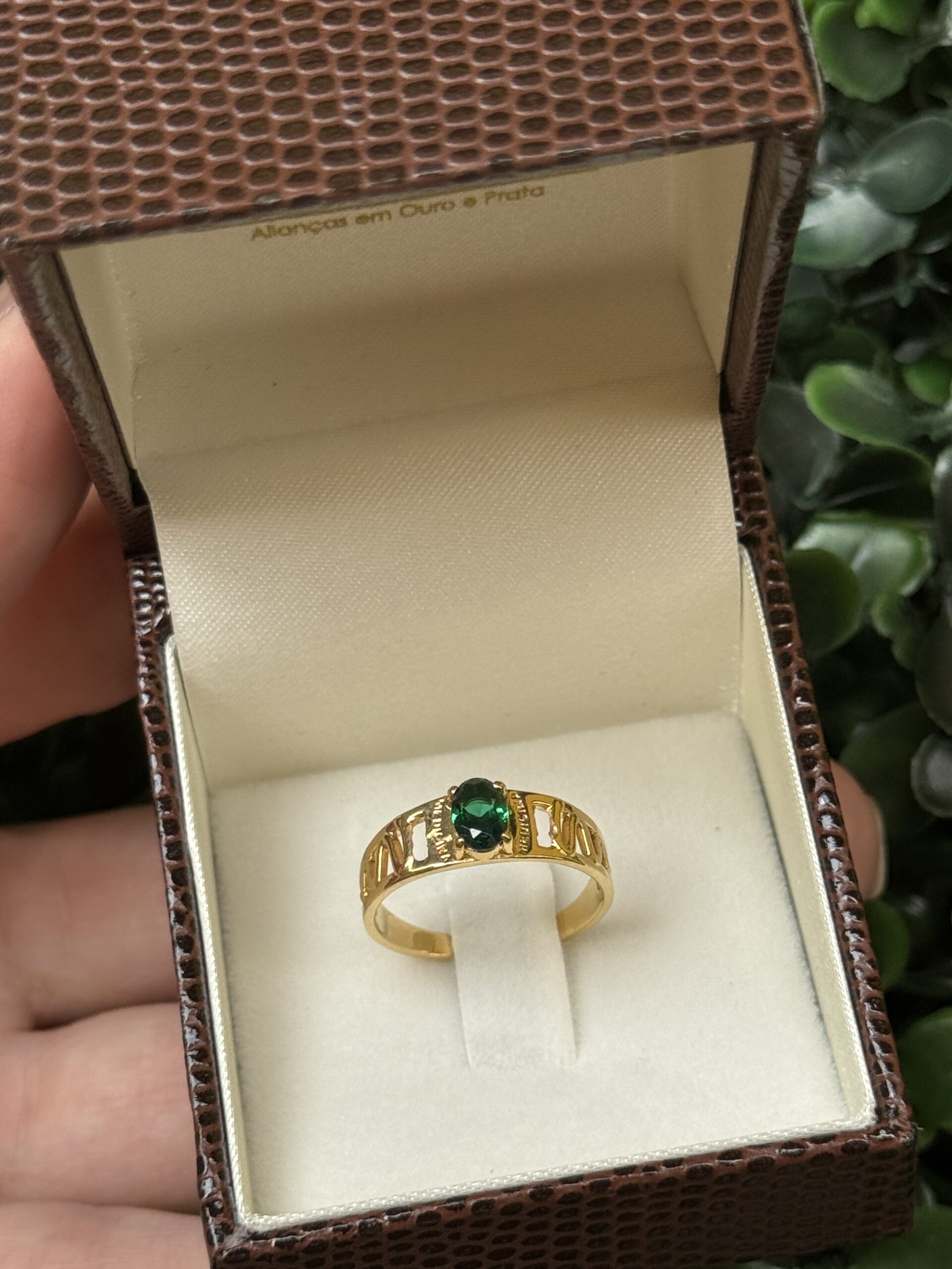 Anel de formatura em ouro 18k - Imagem 4