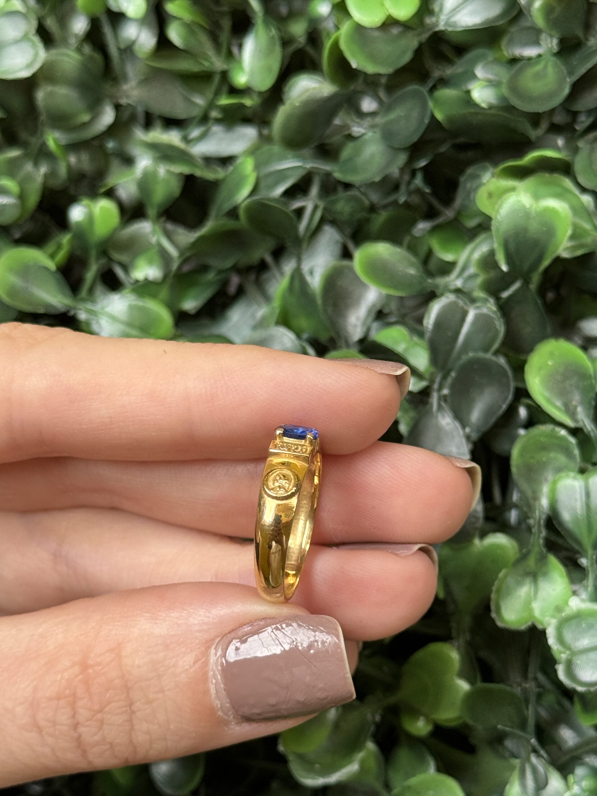 Anel de formatura em ouro 18k - Imagem 7