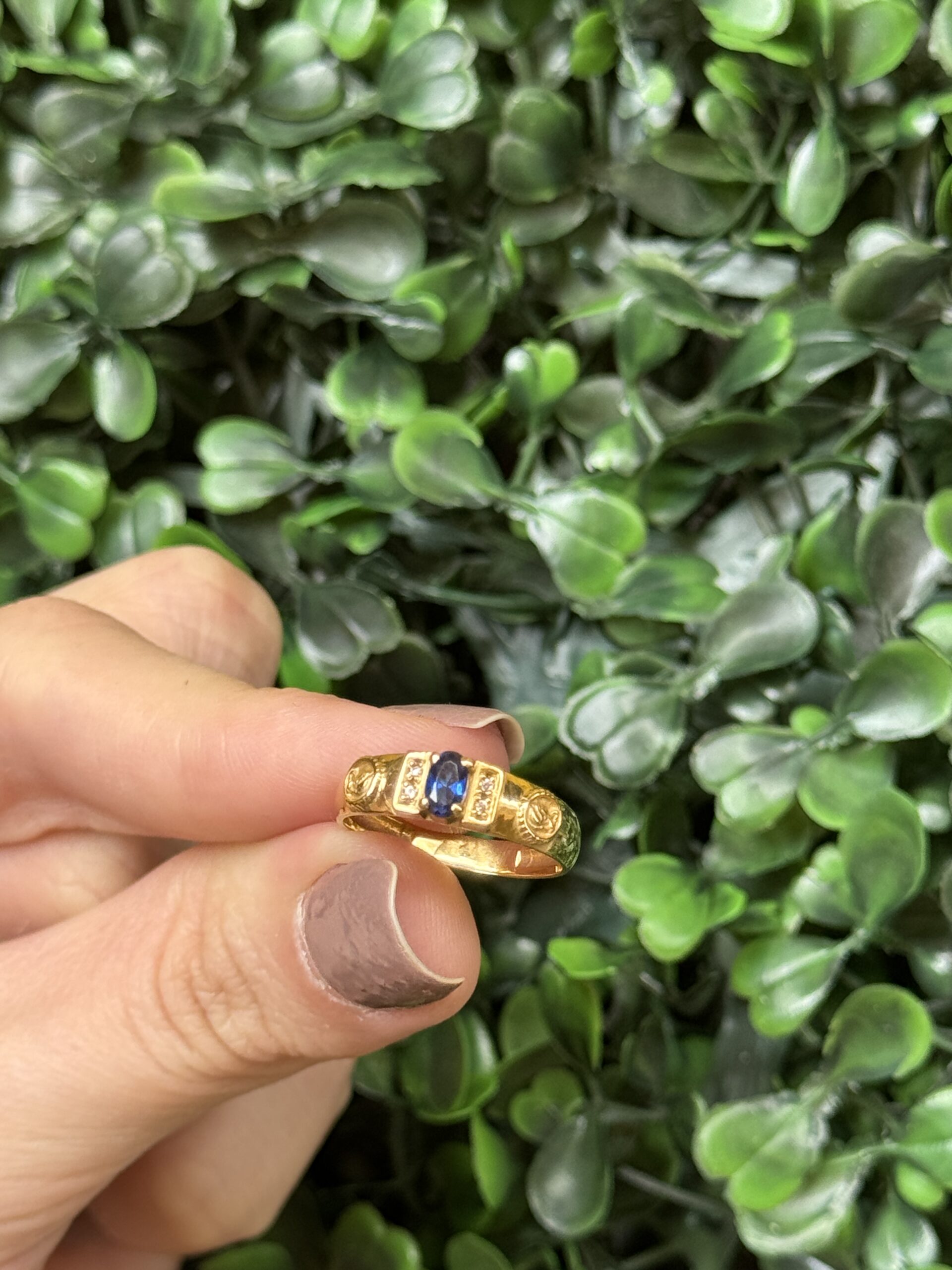 Anel de formatura em ouro 18k - Imagem 5