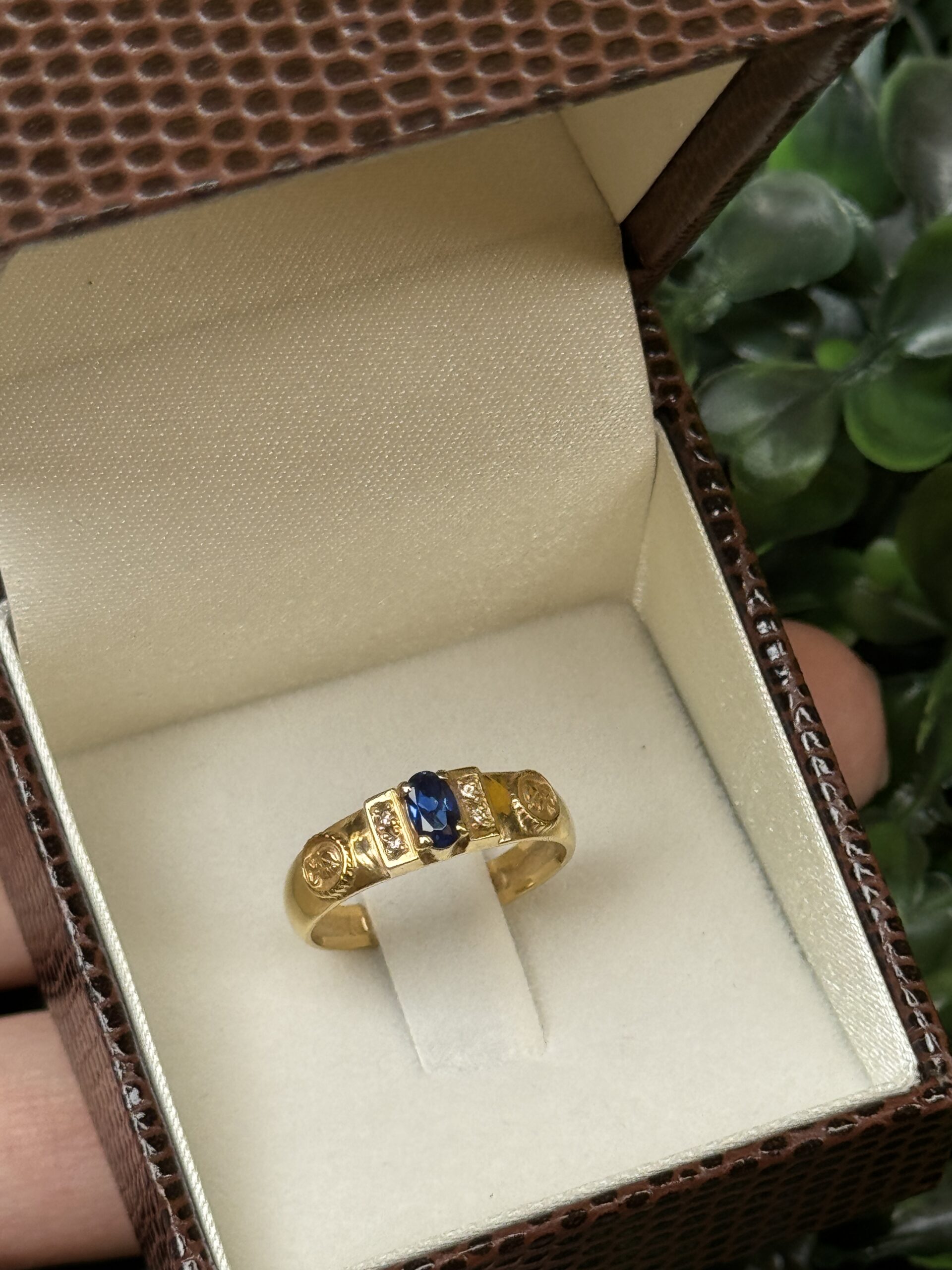 Anel de formatura em ouro 18k