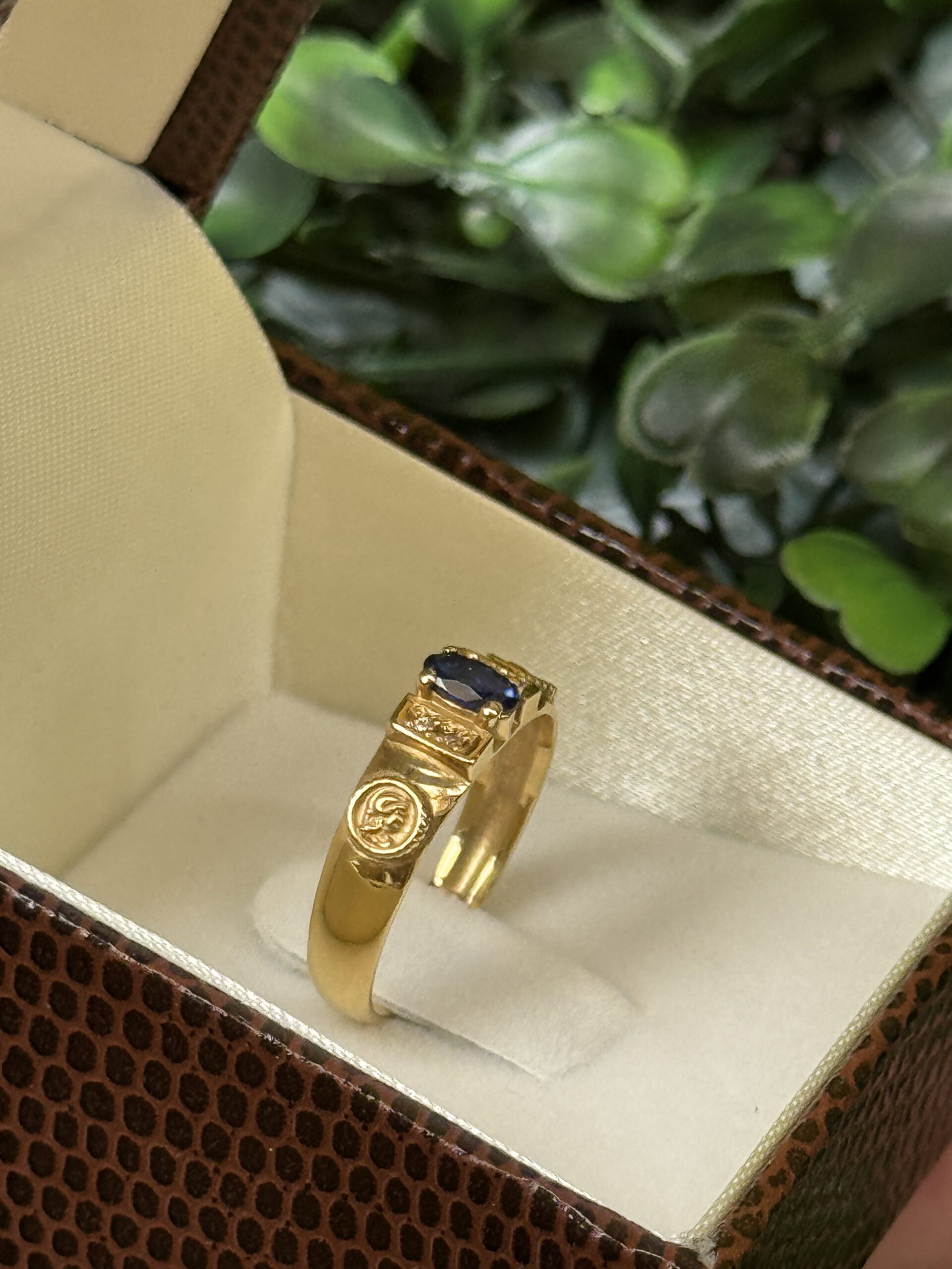 Anel de formatura em ouro 18k - Imagem 3