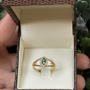 Anel de formatura em ouro 18k