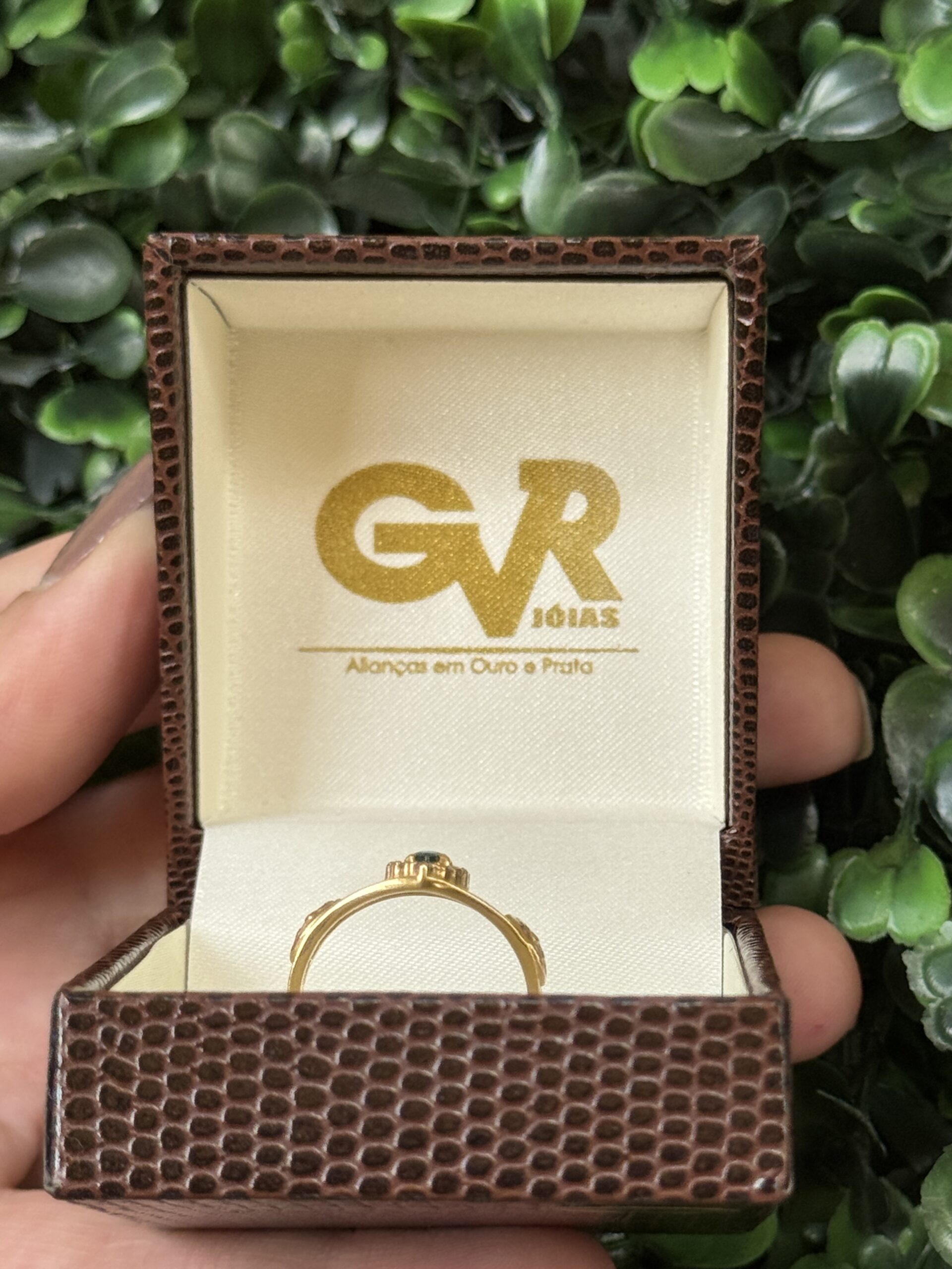 Anel de formatura em ouro 18k - Imagem 5