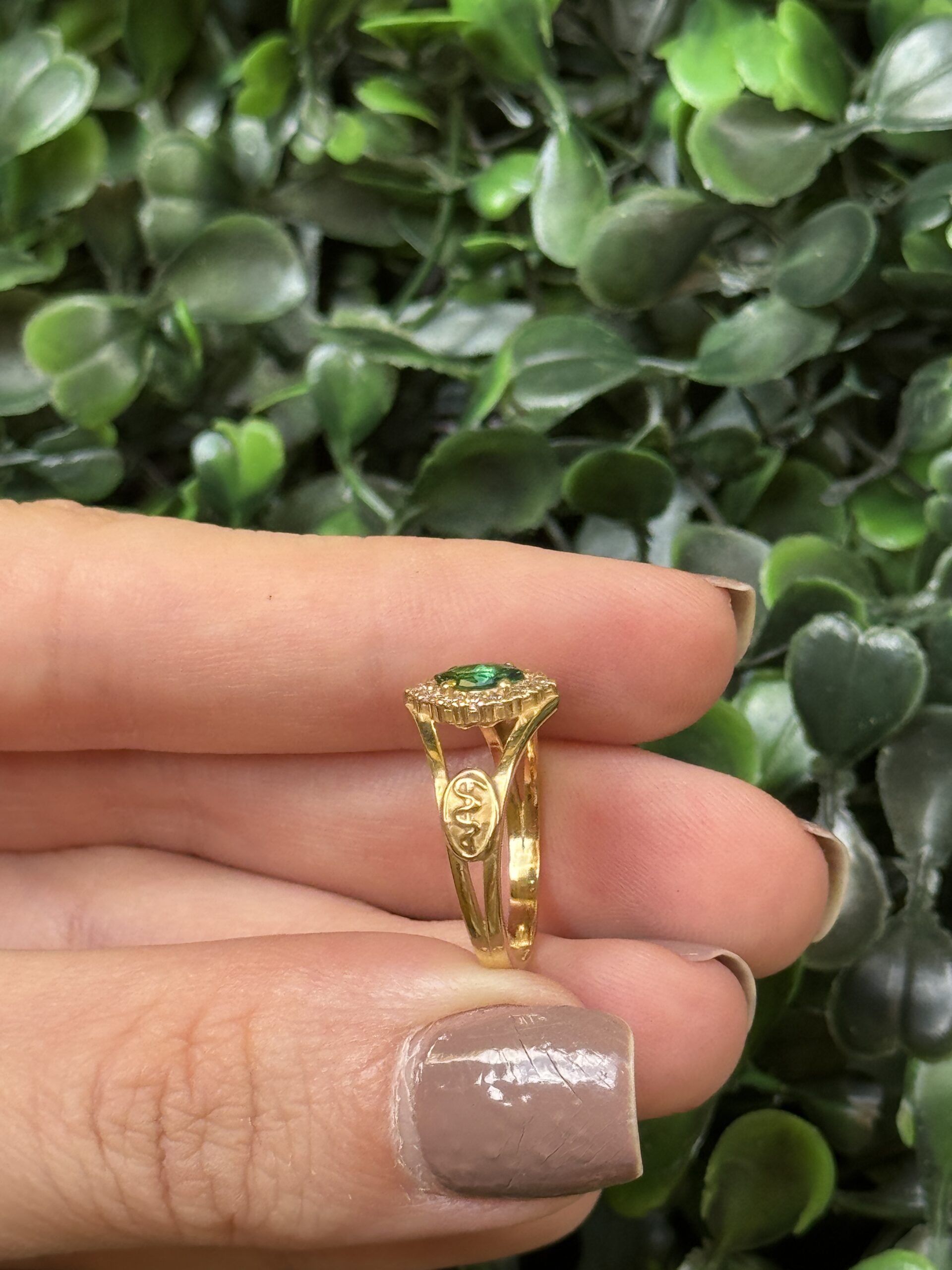 Anel de formatura em ouro 18k - Imagem 3