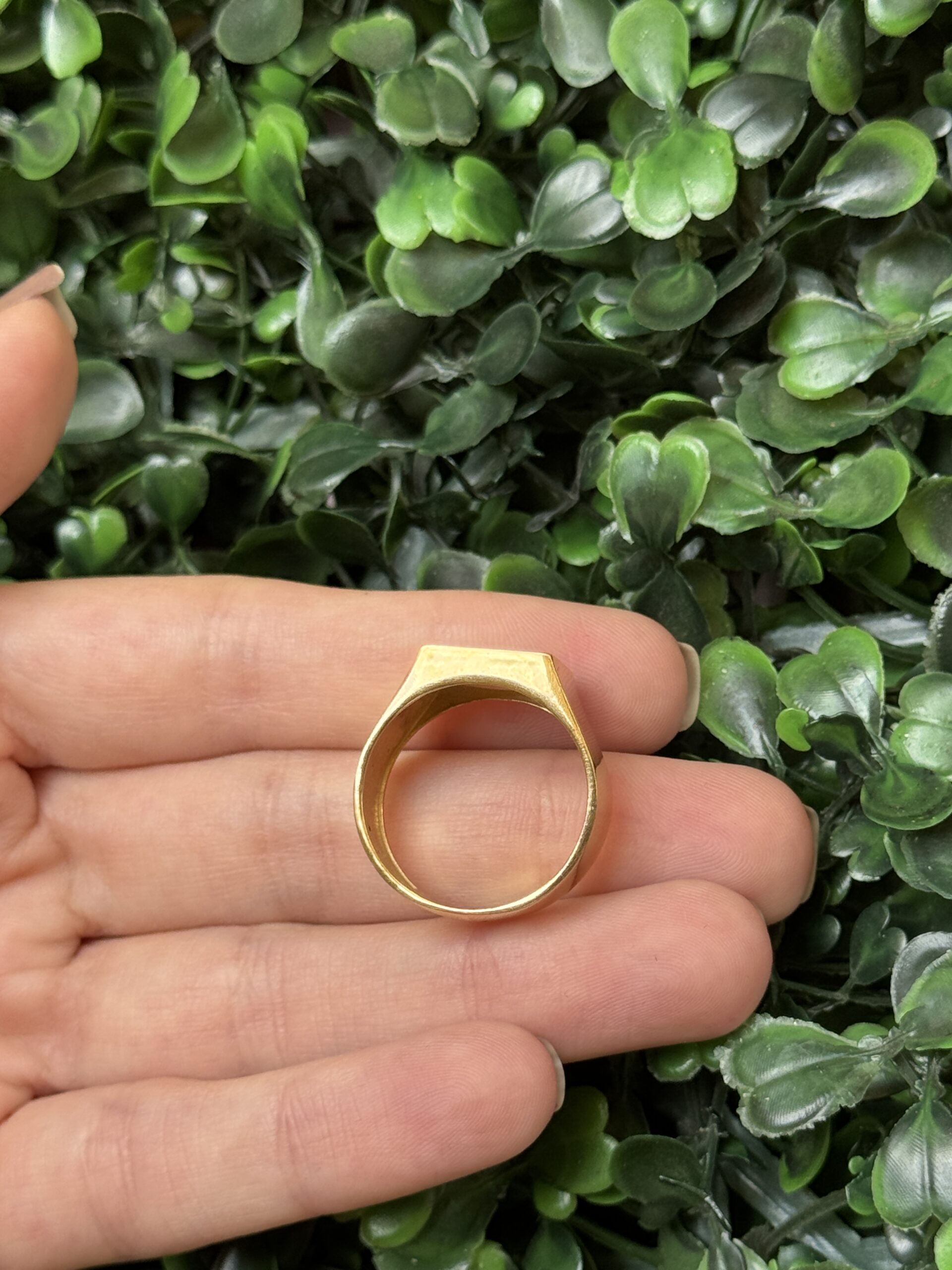 Anel de formatura em ouro 18k - Imagem 7