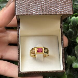 Anel de formatura em ouro 18k